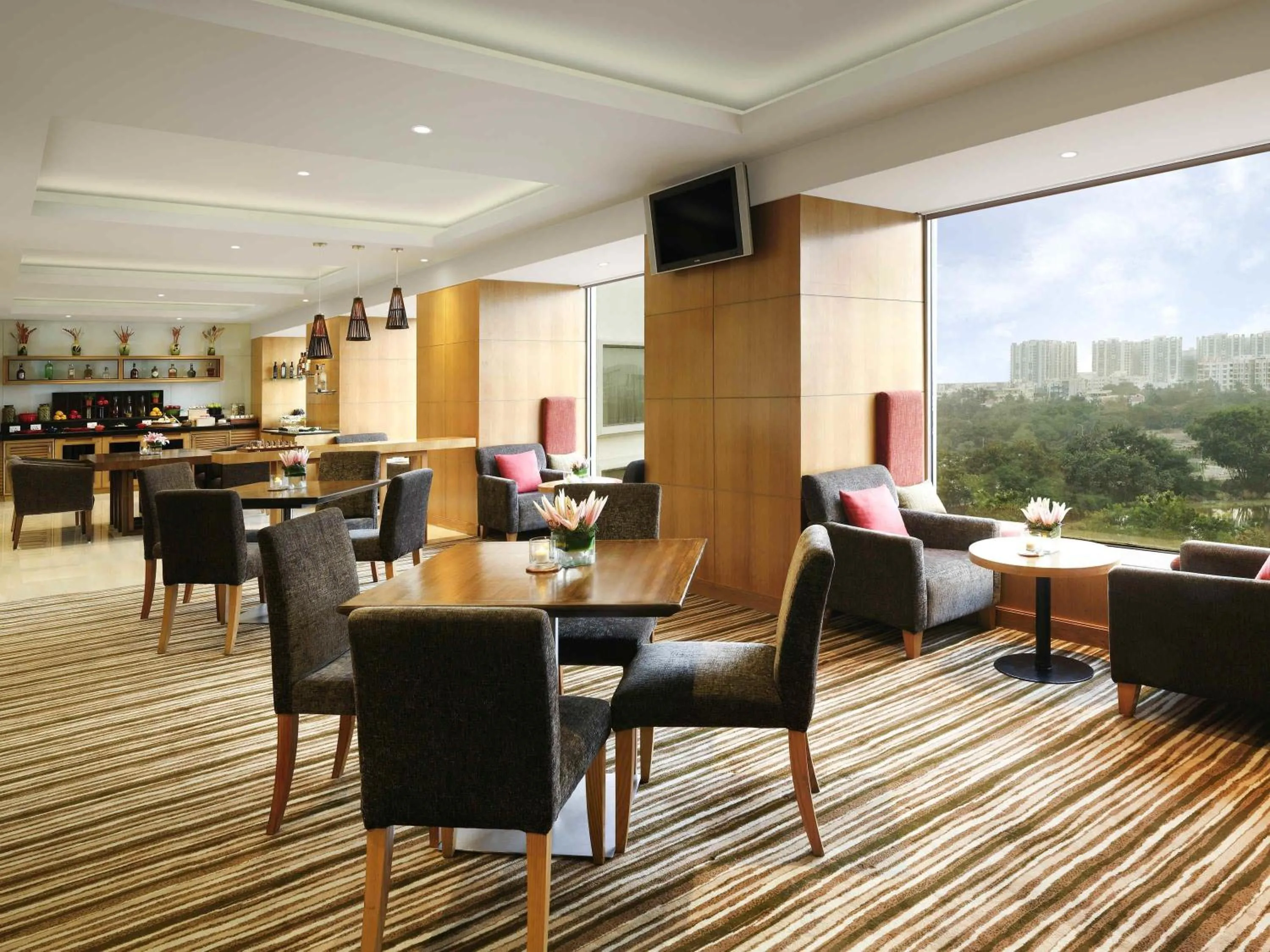 Bedroom in Novotel Hyderabad Convention Centre