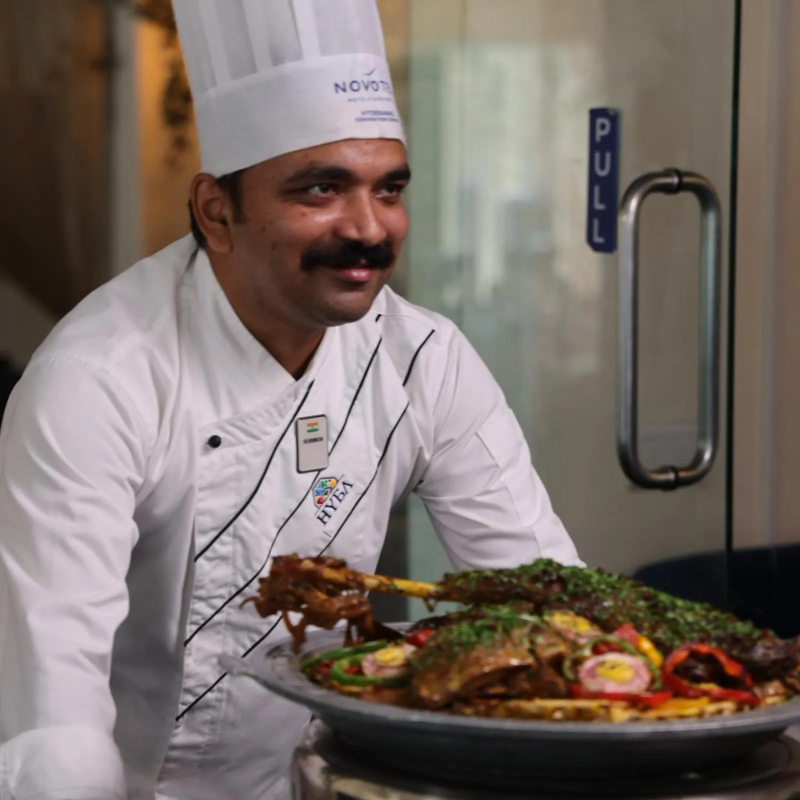 Lunch in Novotel Hyderabad Convention Centre