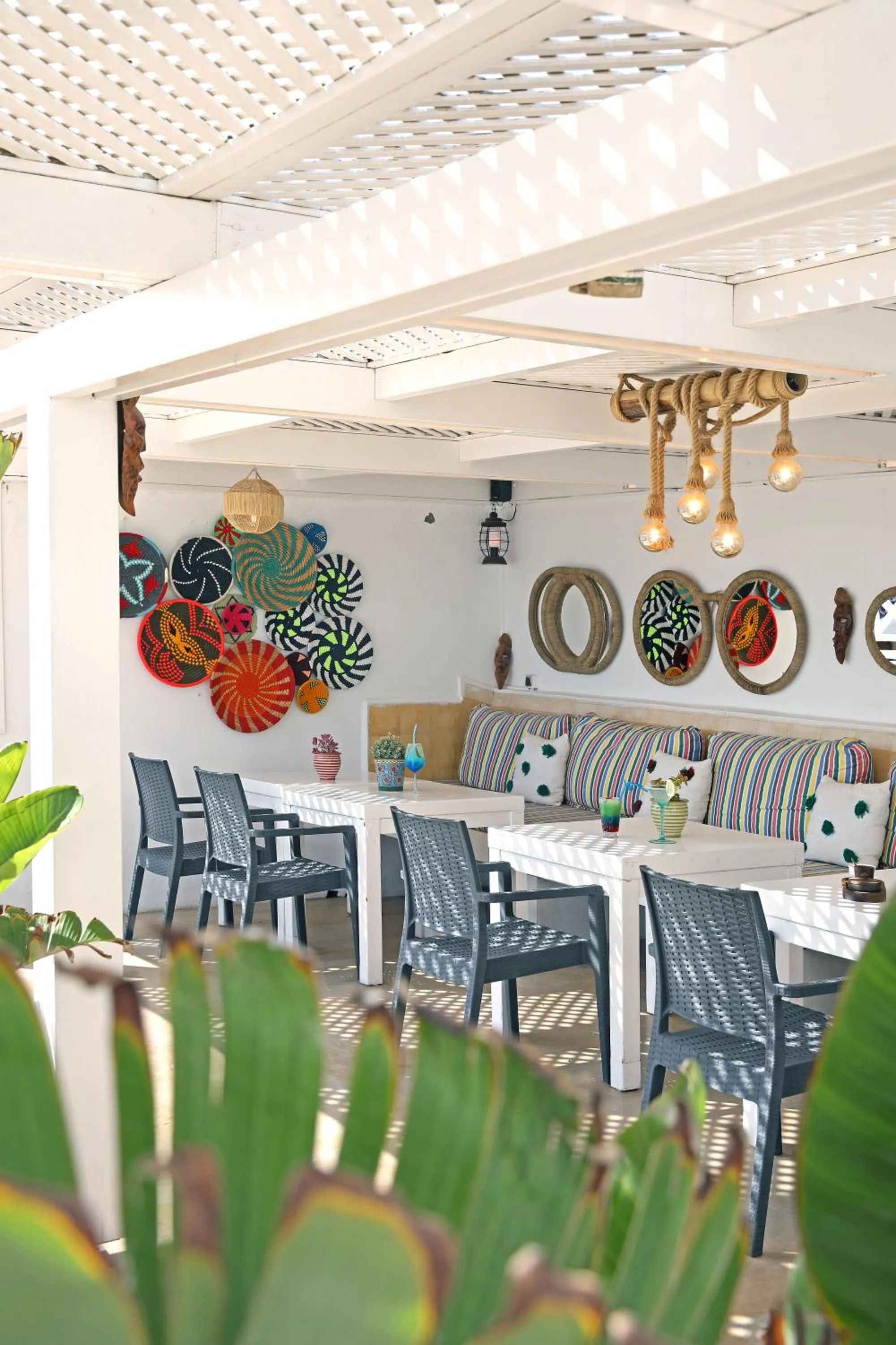 Patio in Riad Dar L'Oussia & SPA