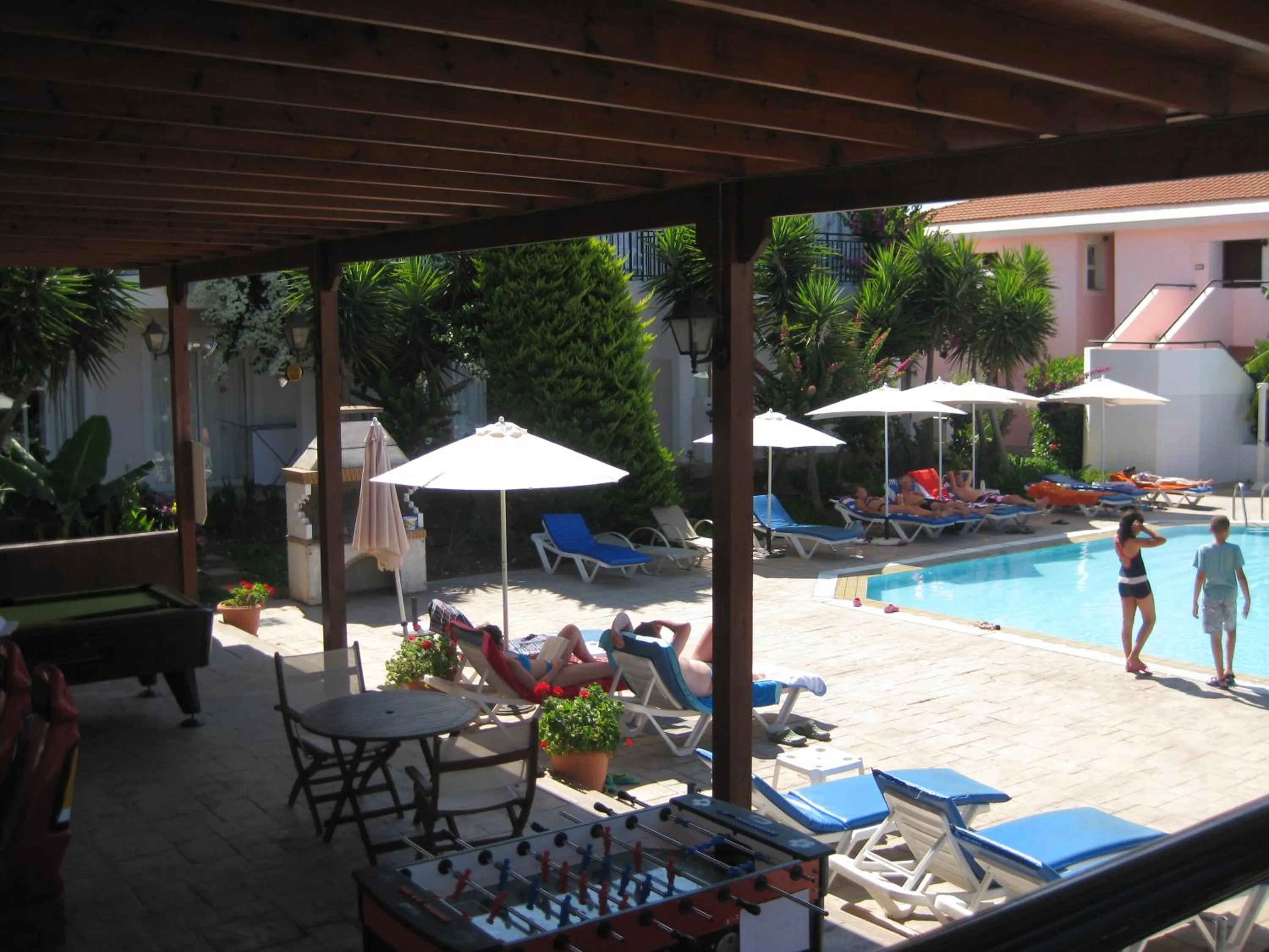 Swimming pool in Akamanthea Holiday Village