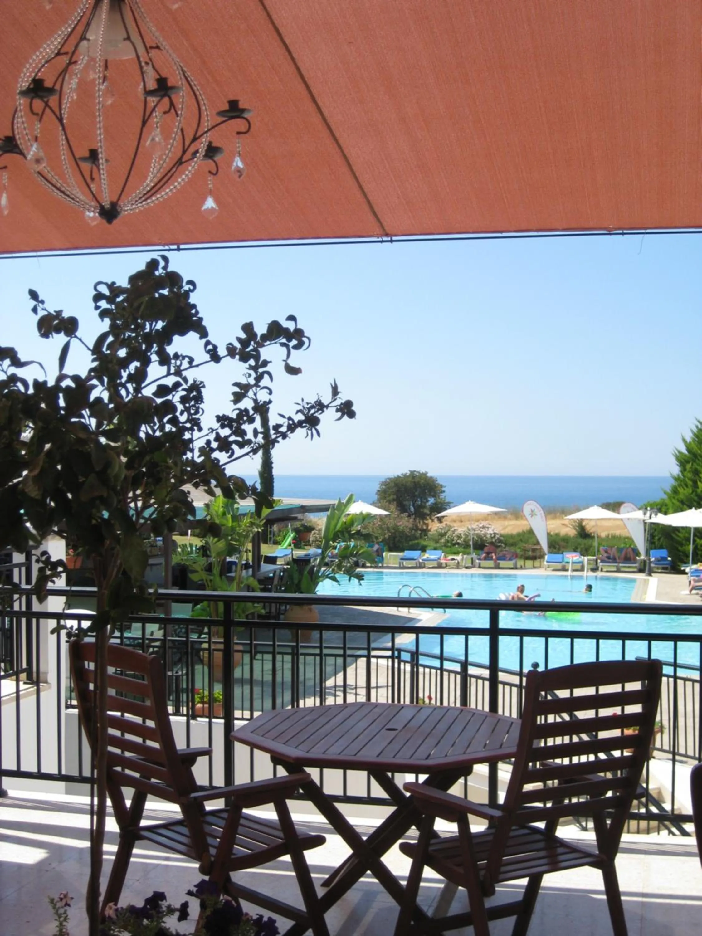 Balcony/Terrace in Akamanthea Holiday Village
