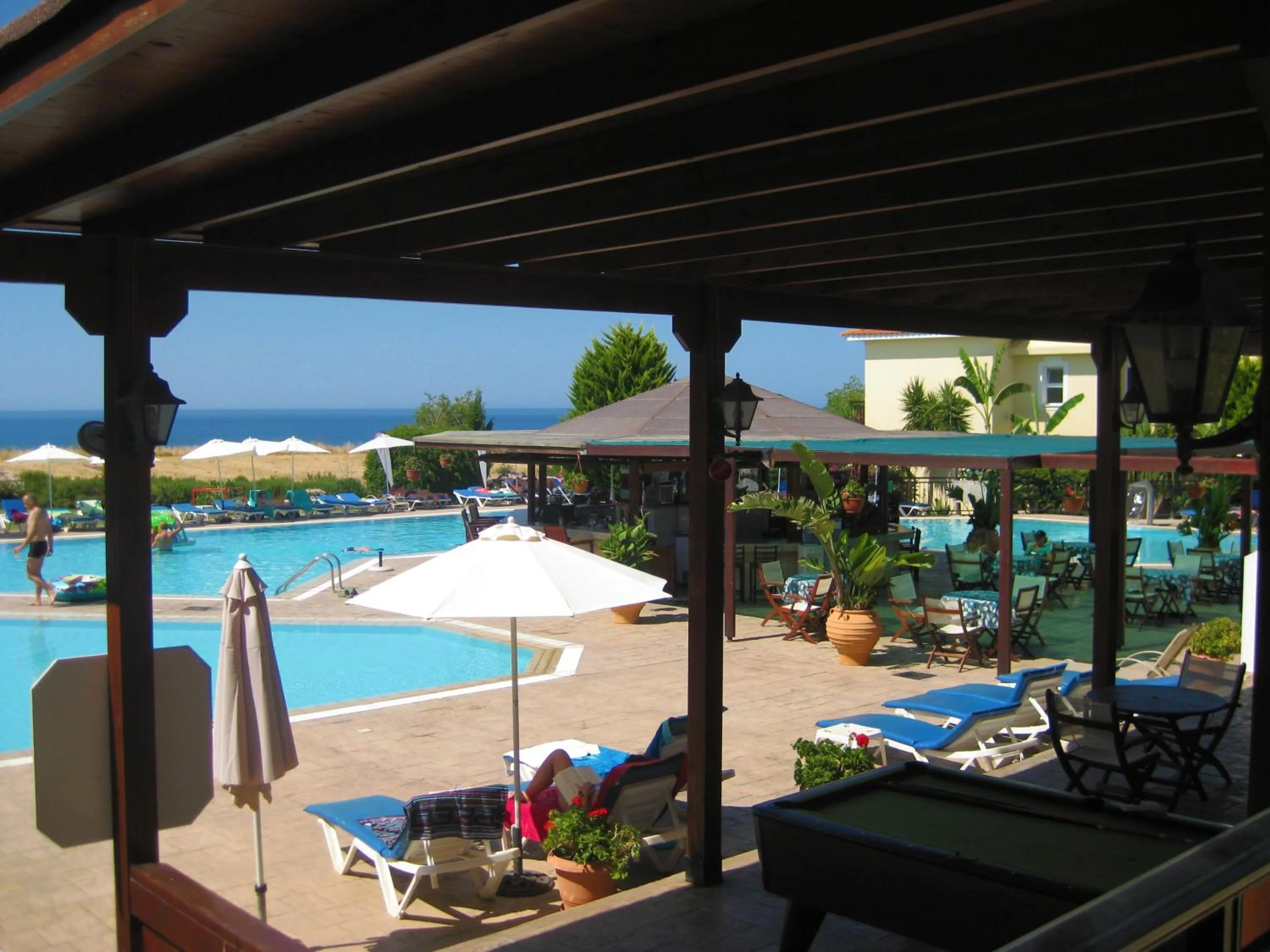 Swimming pool in Akamanthea Holiday Village