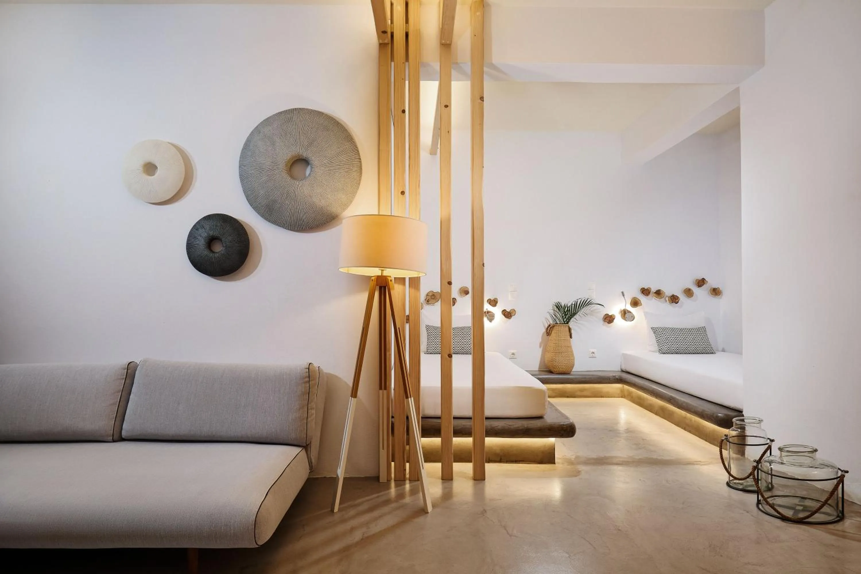 Living room in Chrysalis Boutique - Adults Only