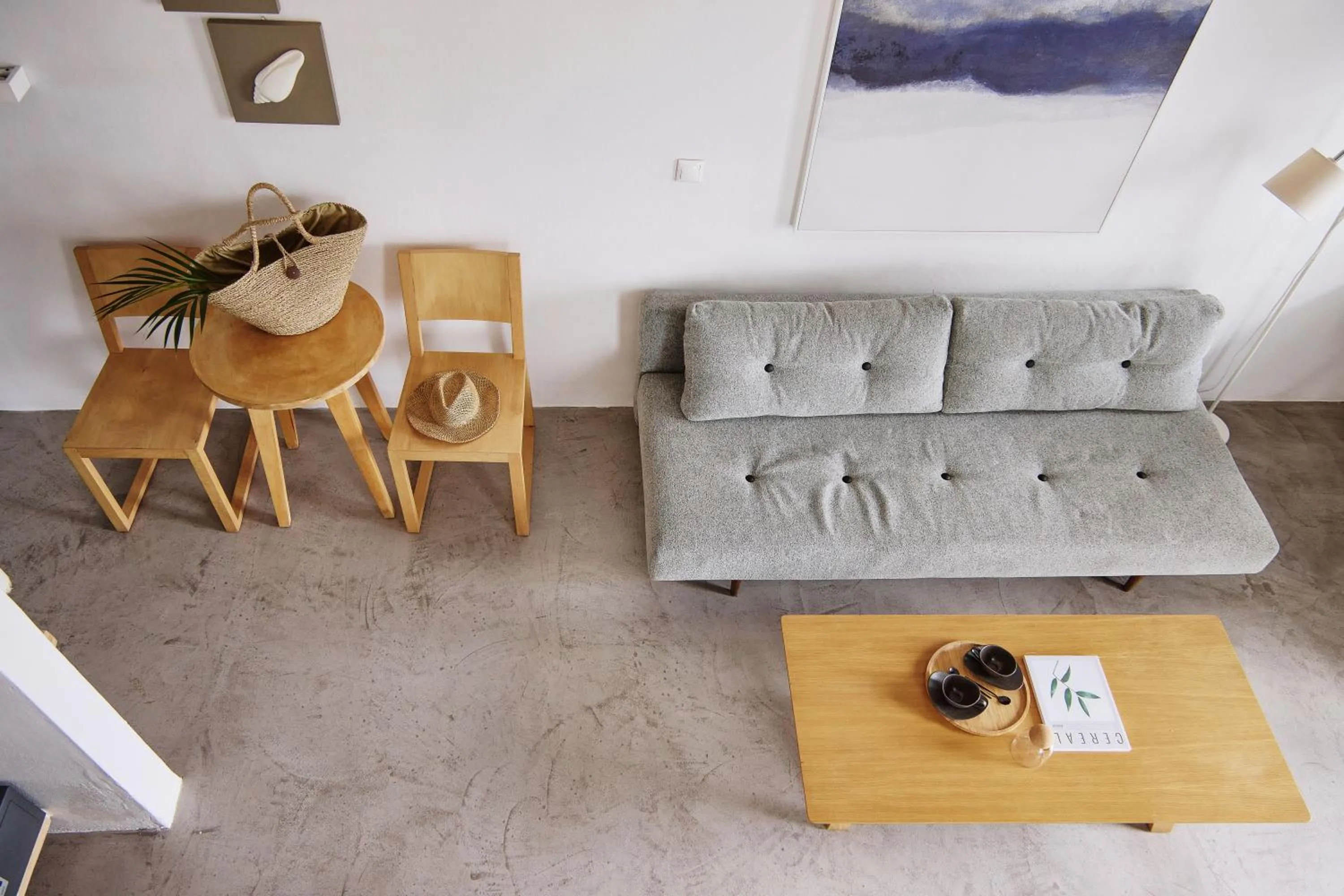 Living room in Chrysalis Boutique - Adults Only