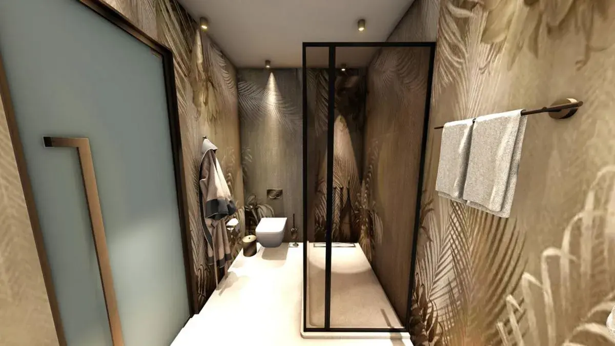 Deluxe Room Pool View in Arte Hotel Deluxe Room Pool View in Arte Hotel