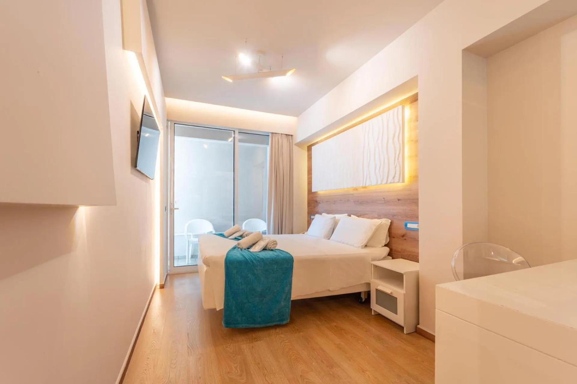 TV and multimedia, Bed in Arte Hotel