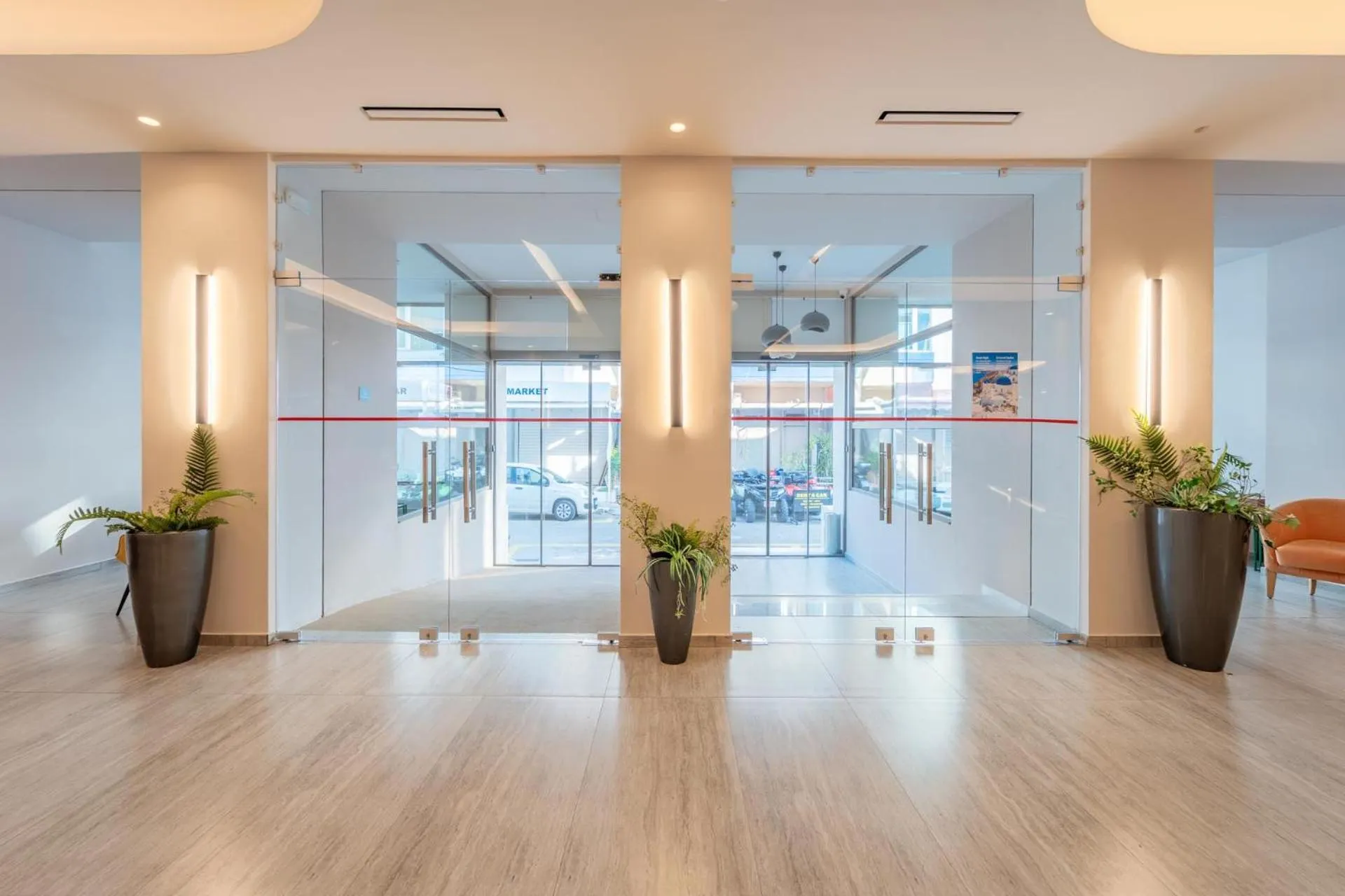 Facade/entrance in Arte Hotel