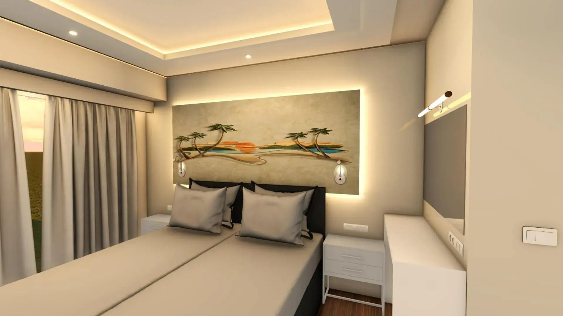 City View Room in Arte Hotel City View Room in Arte Hotel