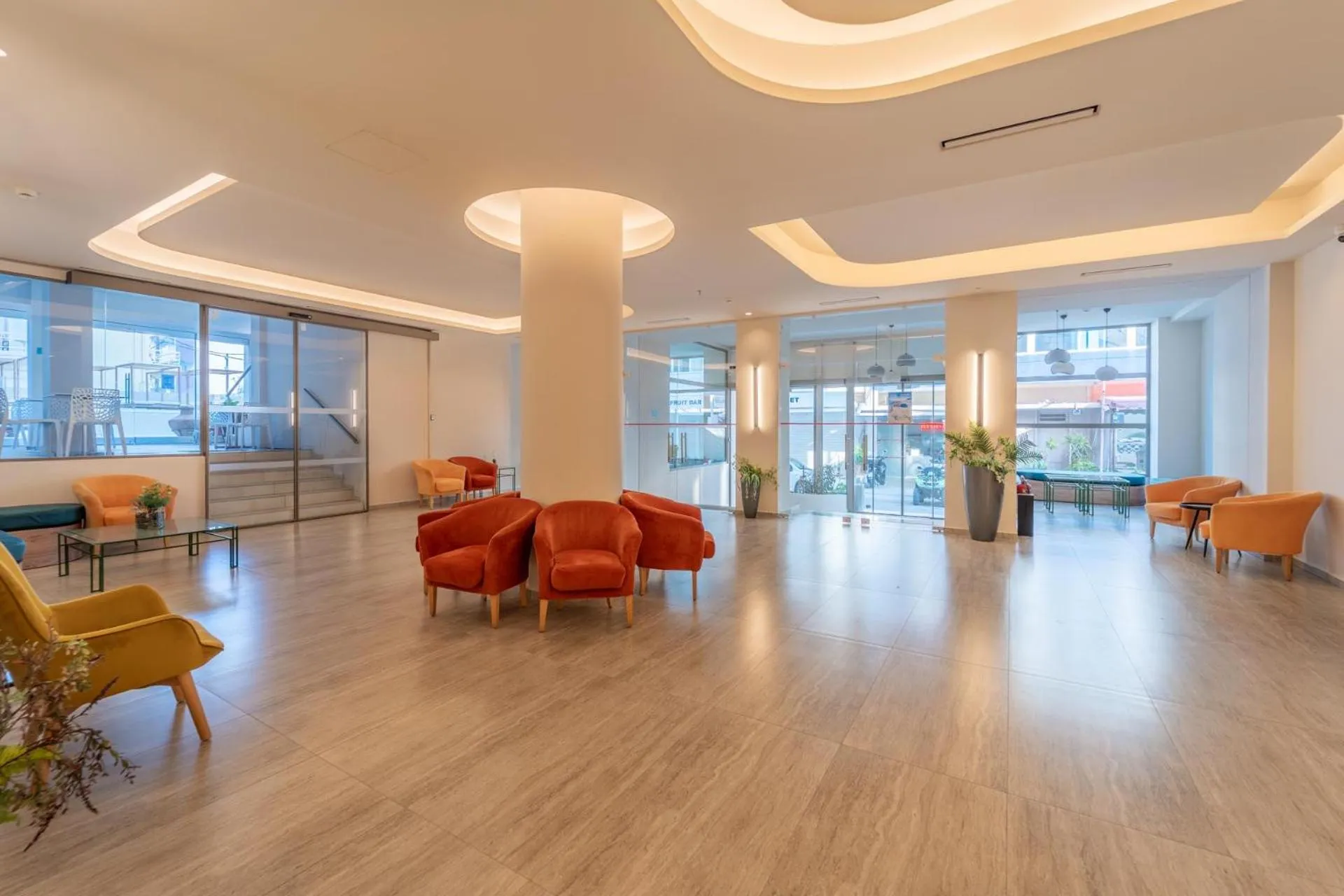 Living room in Arte Hotel