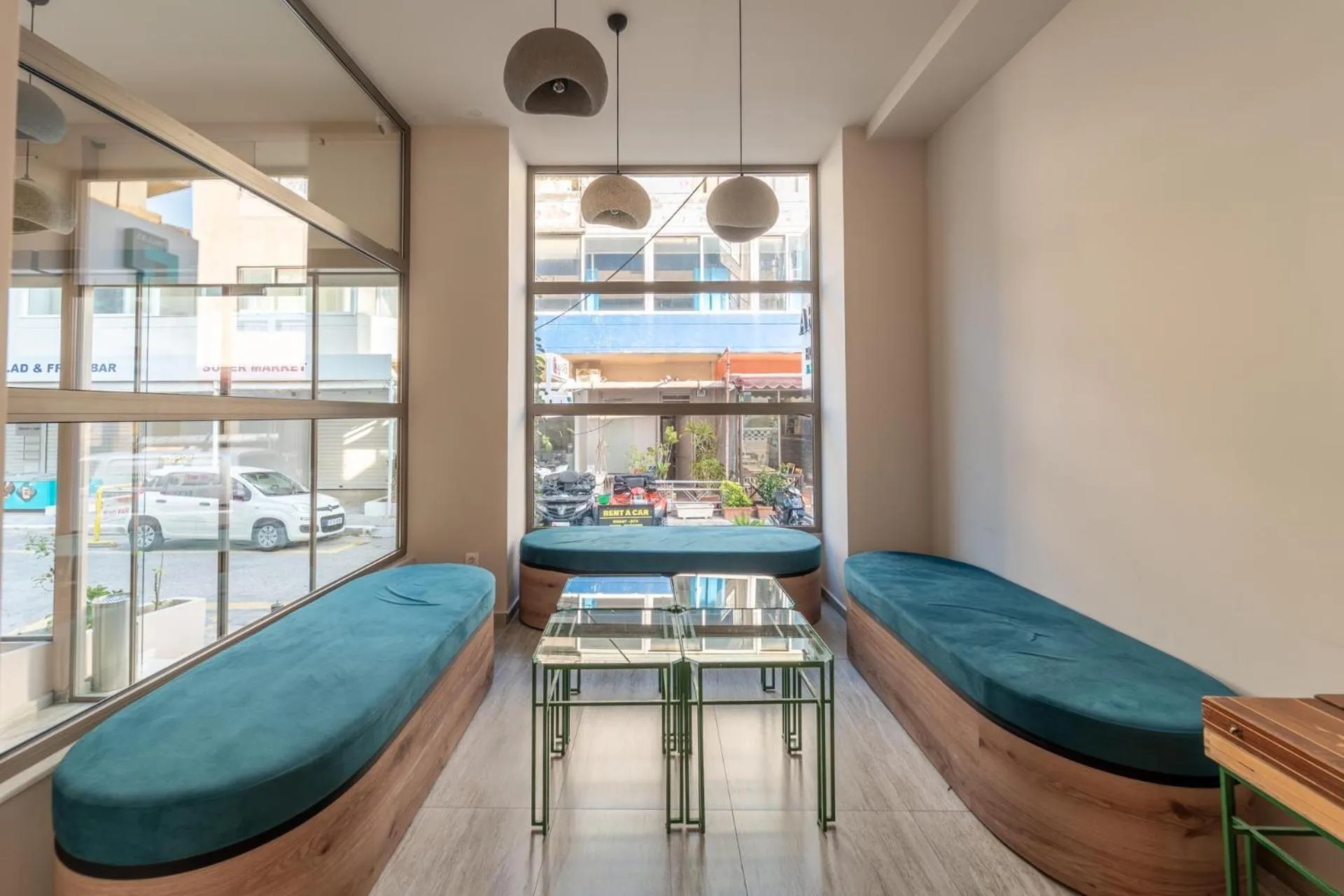 Living room in Arte Hotel