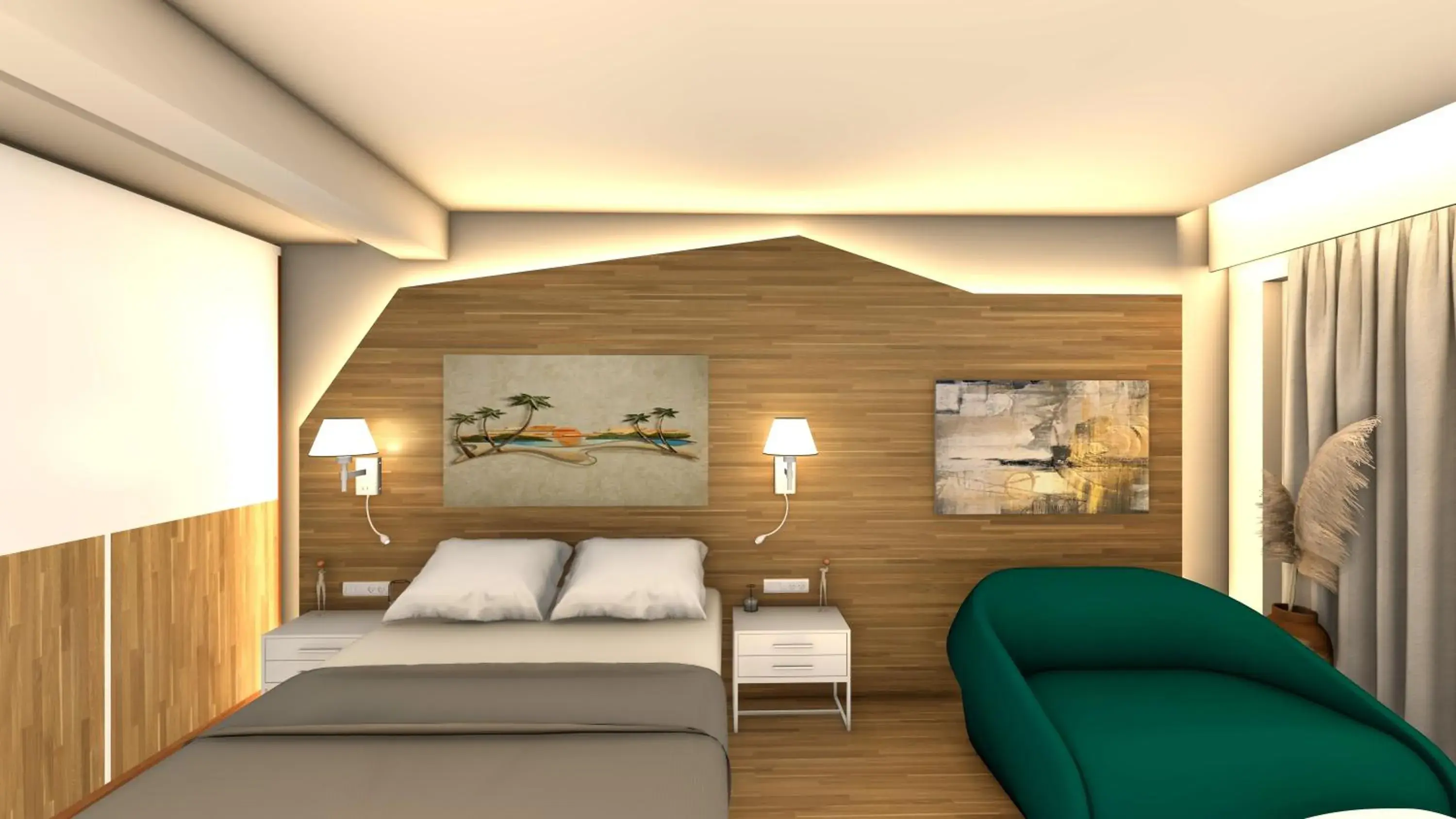 Superior Sea View Room in Arte Hotel Superior Sea View Room in Arte Hotel