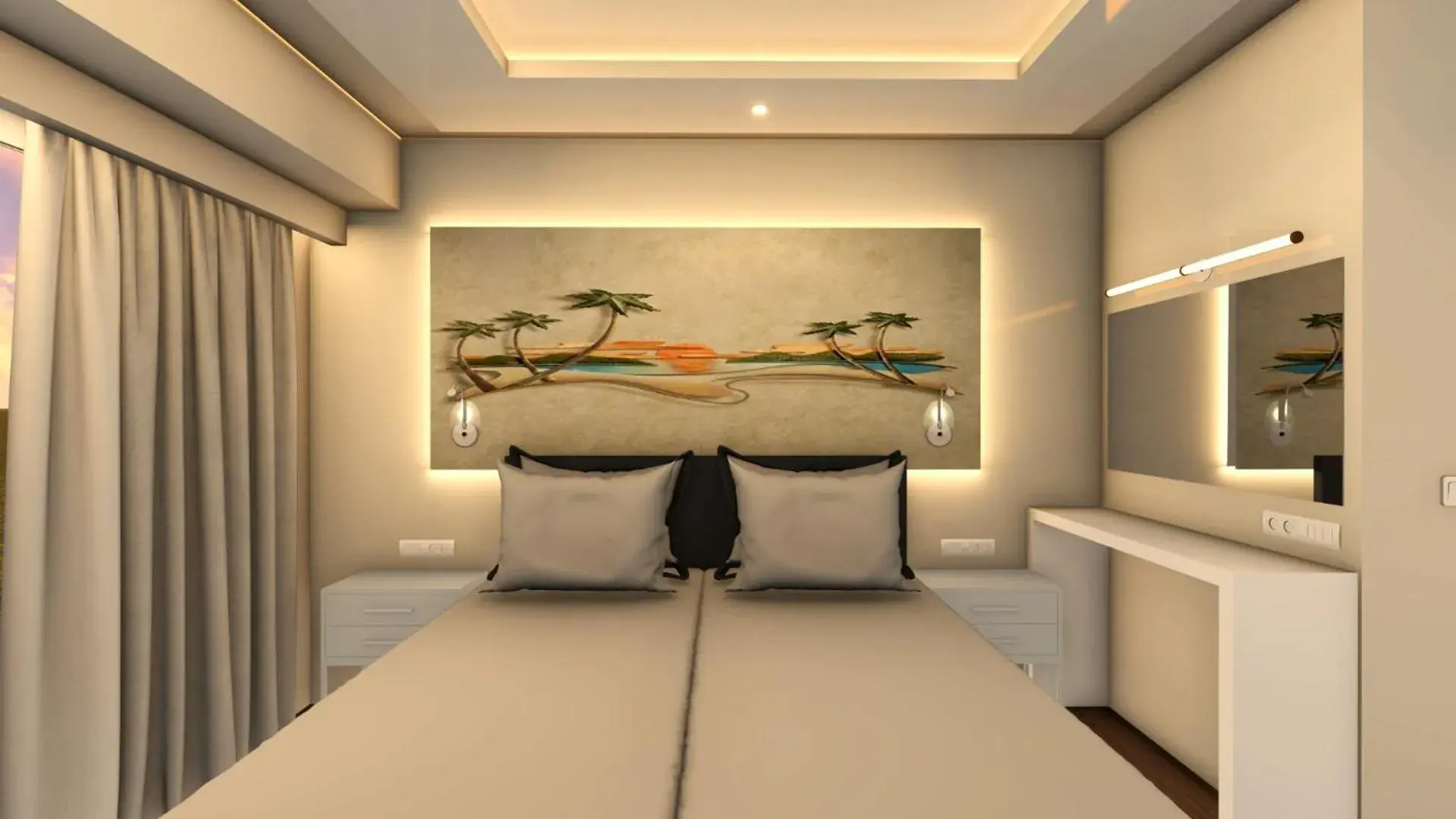 Standard Sea View and Pool View Room in Arte Hotel Standard Sea View and Pool View Room in Arte Hotel