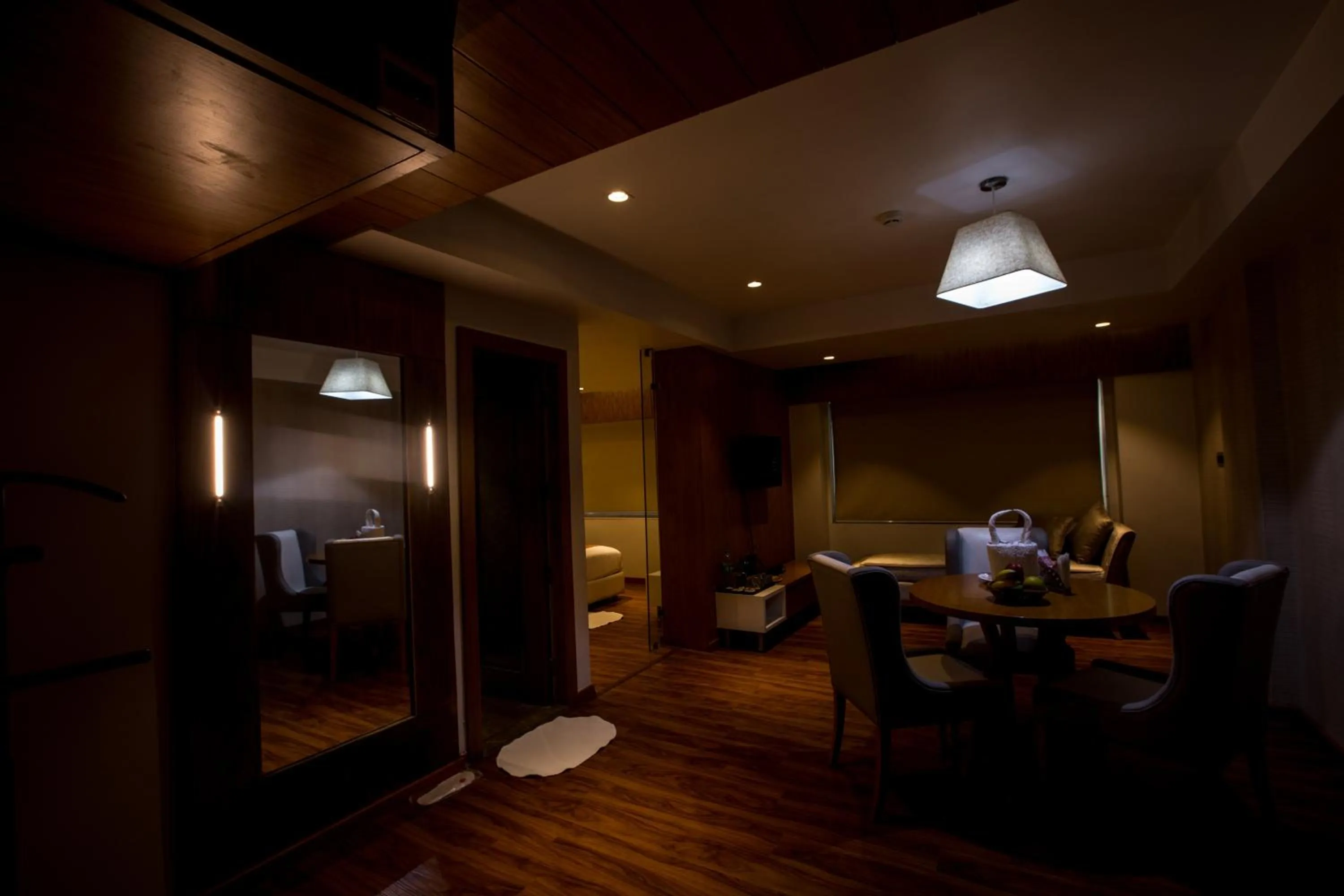 Living room in Hotel Shubh Inn