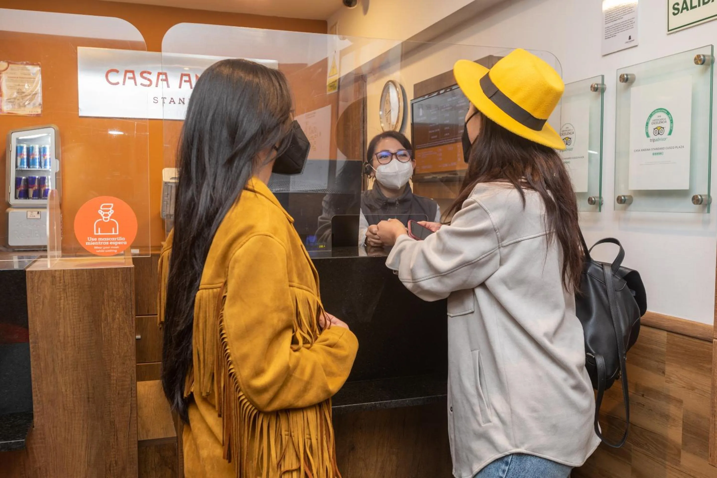 Lobby or reception in Casa Andina Standard Cusco Plaza