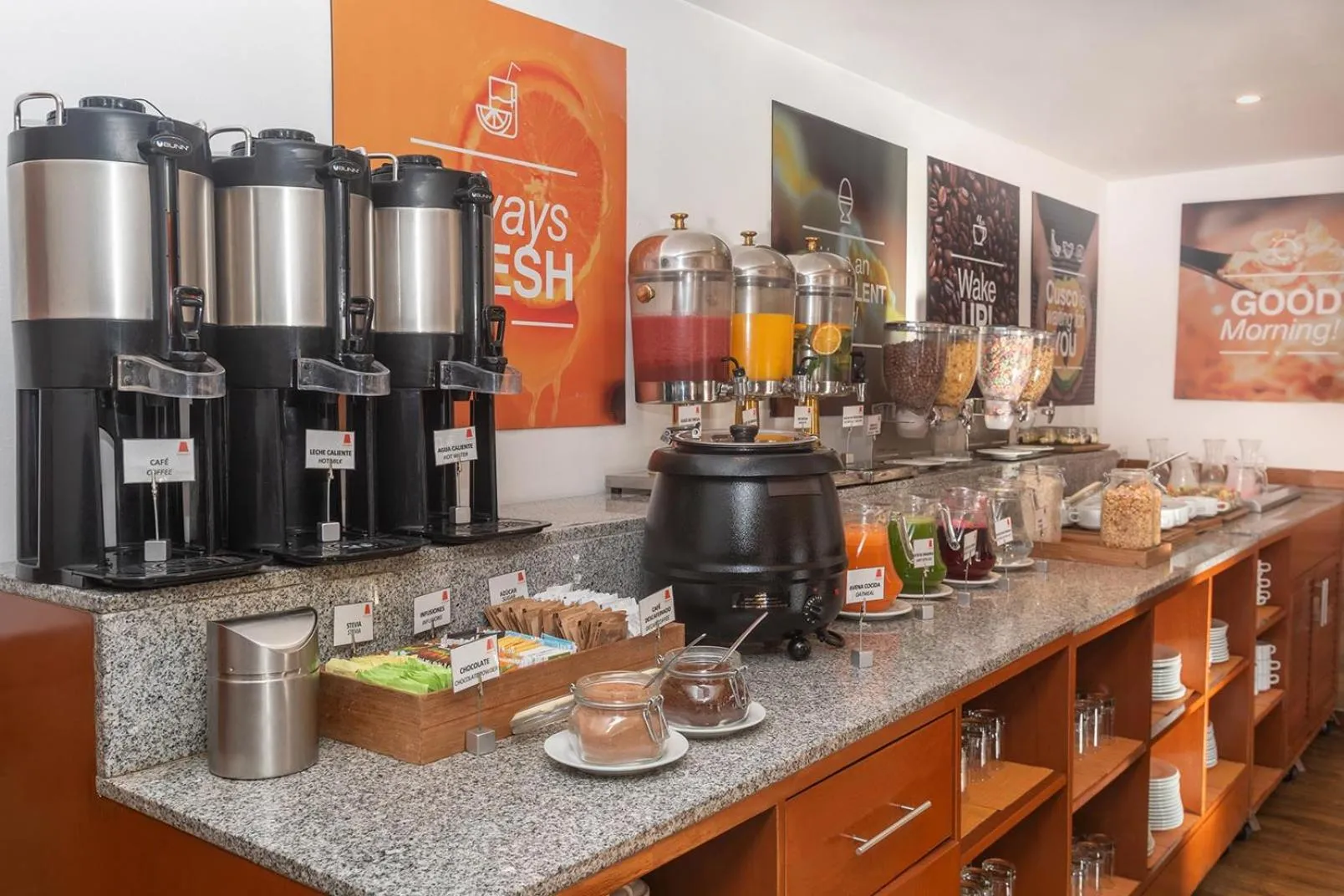 Breakfast in Casa Andina Standard Cusco Plaza