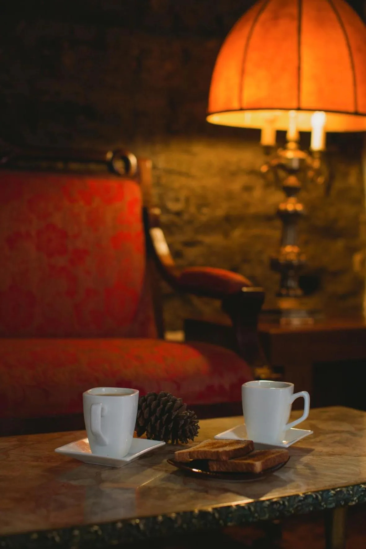 Seating area in El Serafin Hotel Boutique