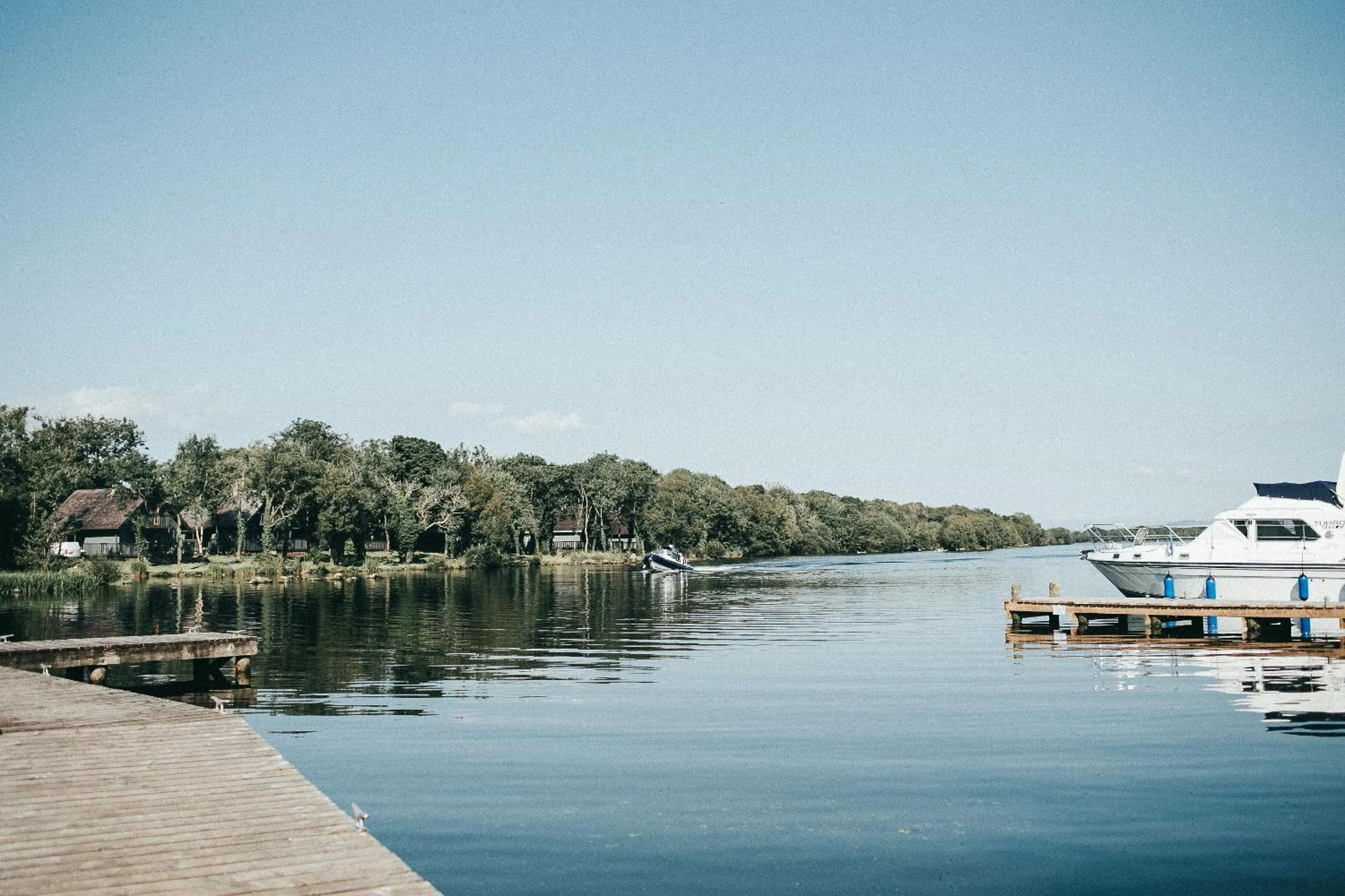 Natural landscape in Lusty Beg Island