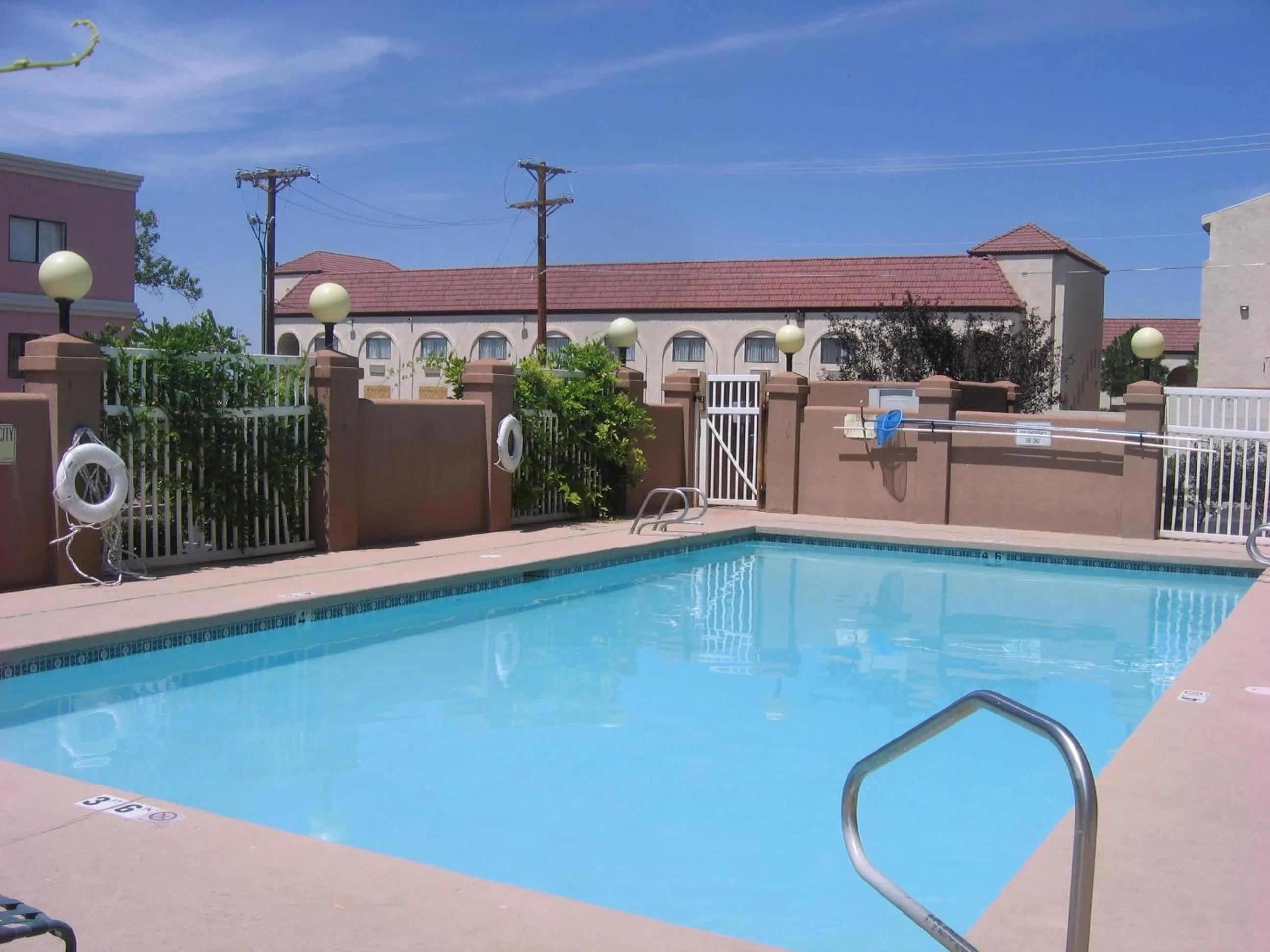 Swimming pool in Hawthorn Suites by Wyndham Albuquerque
