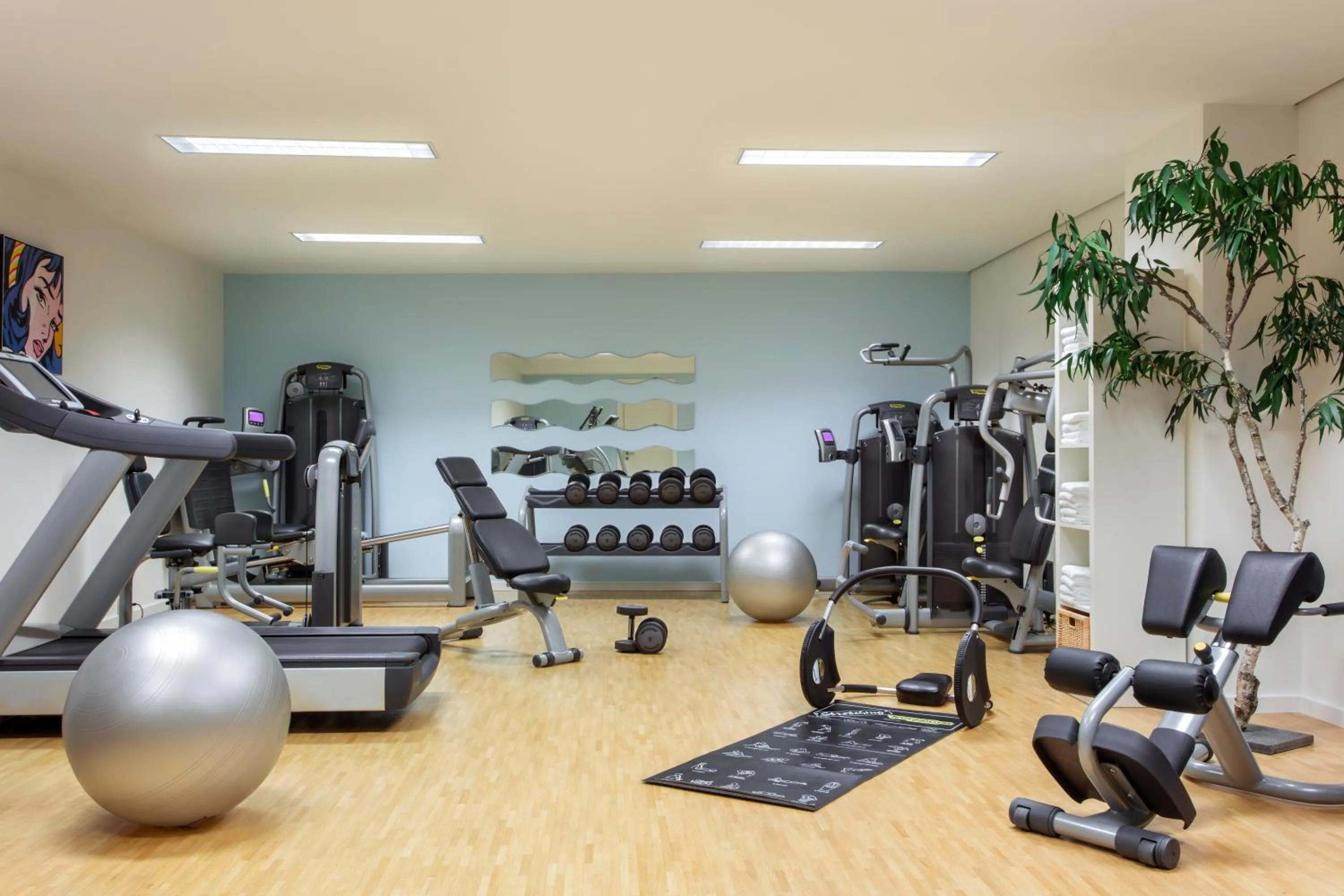 Fitness centre/facilities in Starling Hotel Lausanne