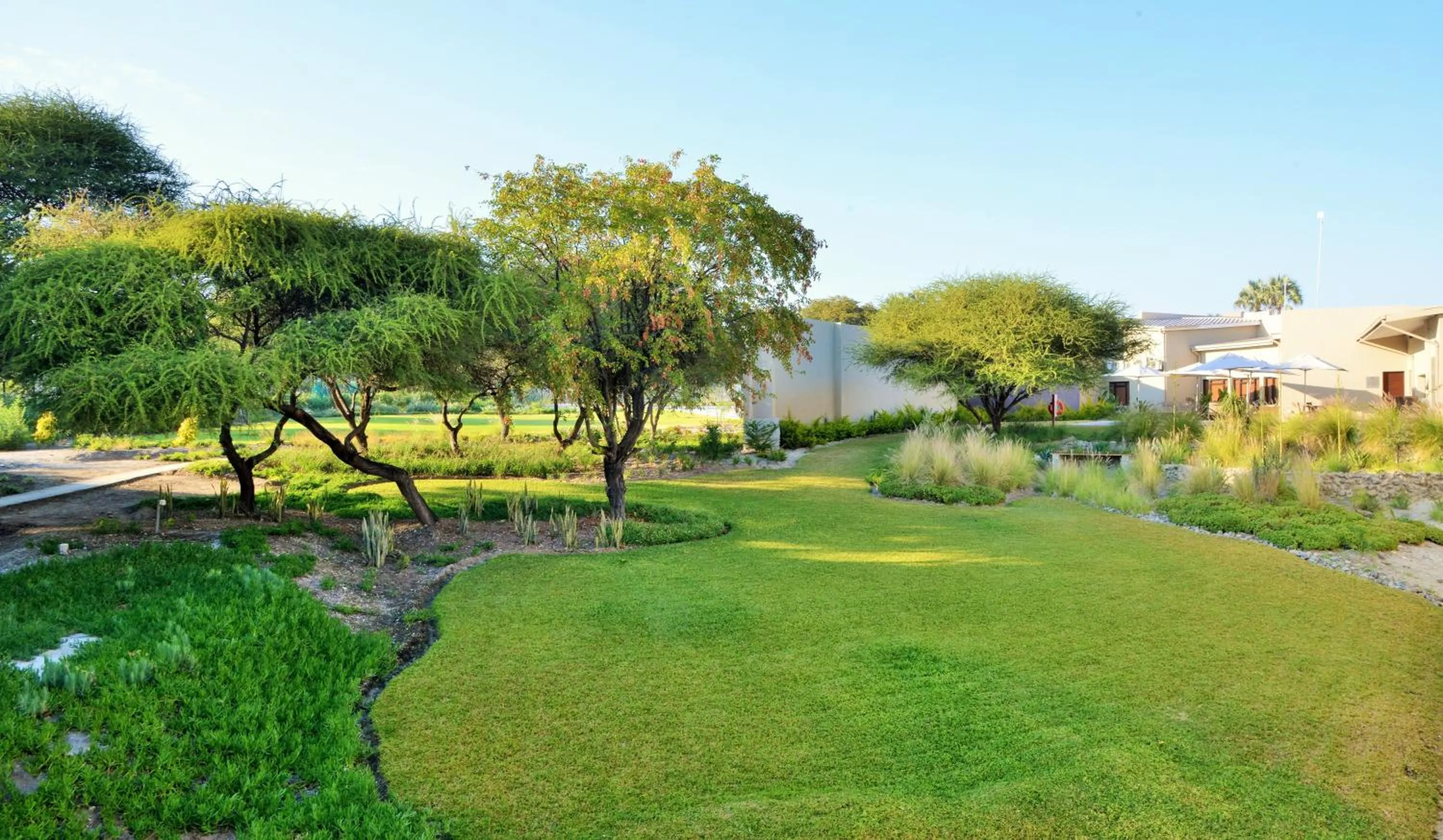 Garden in Cresta Maun Hotel