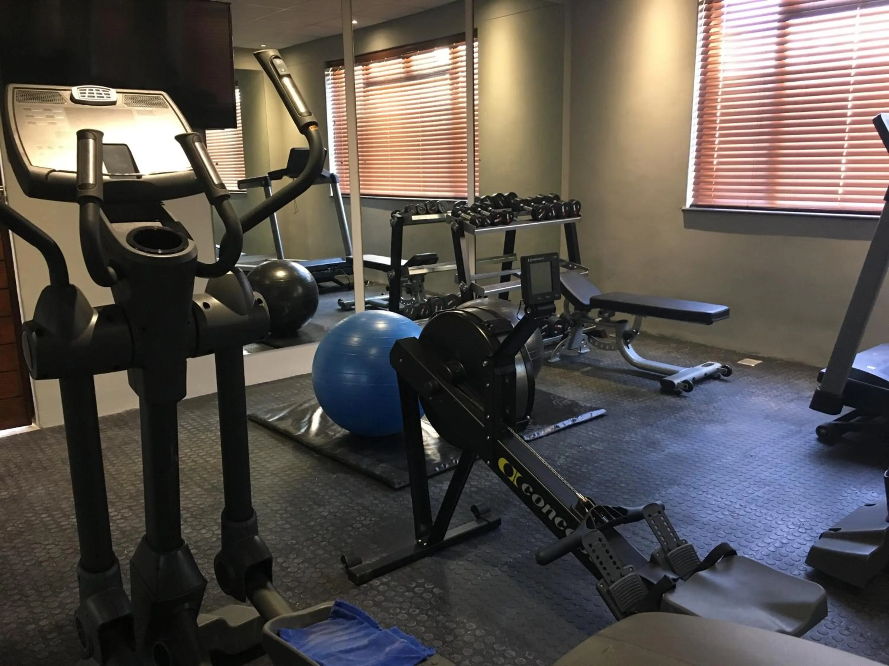 Fitness centre/facilities in Cresta Maun Hotel