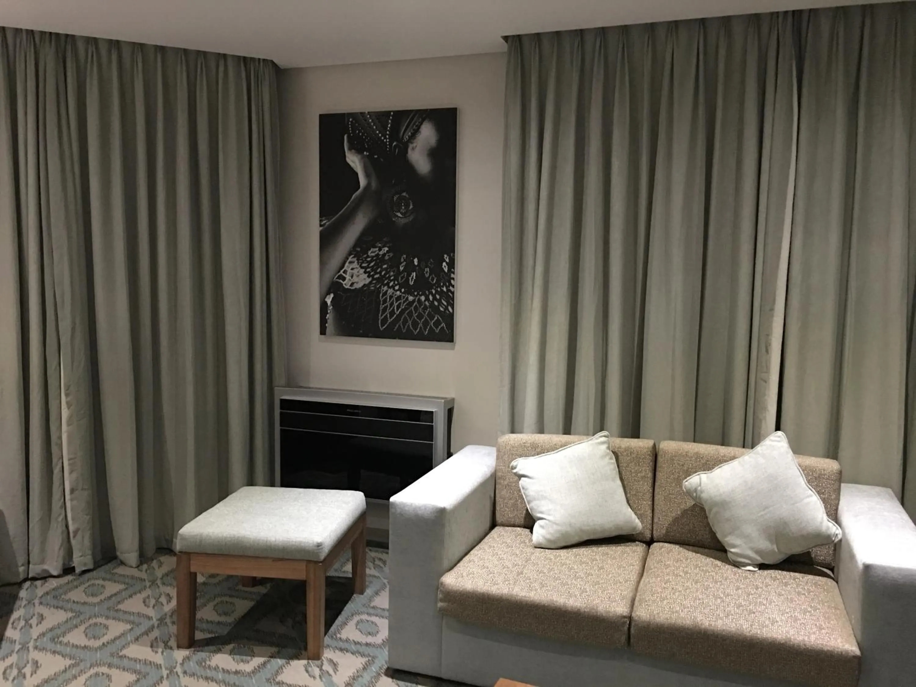 Seating area in Cresta Maun Hotel