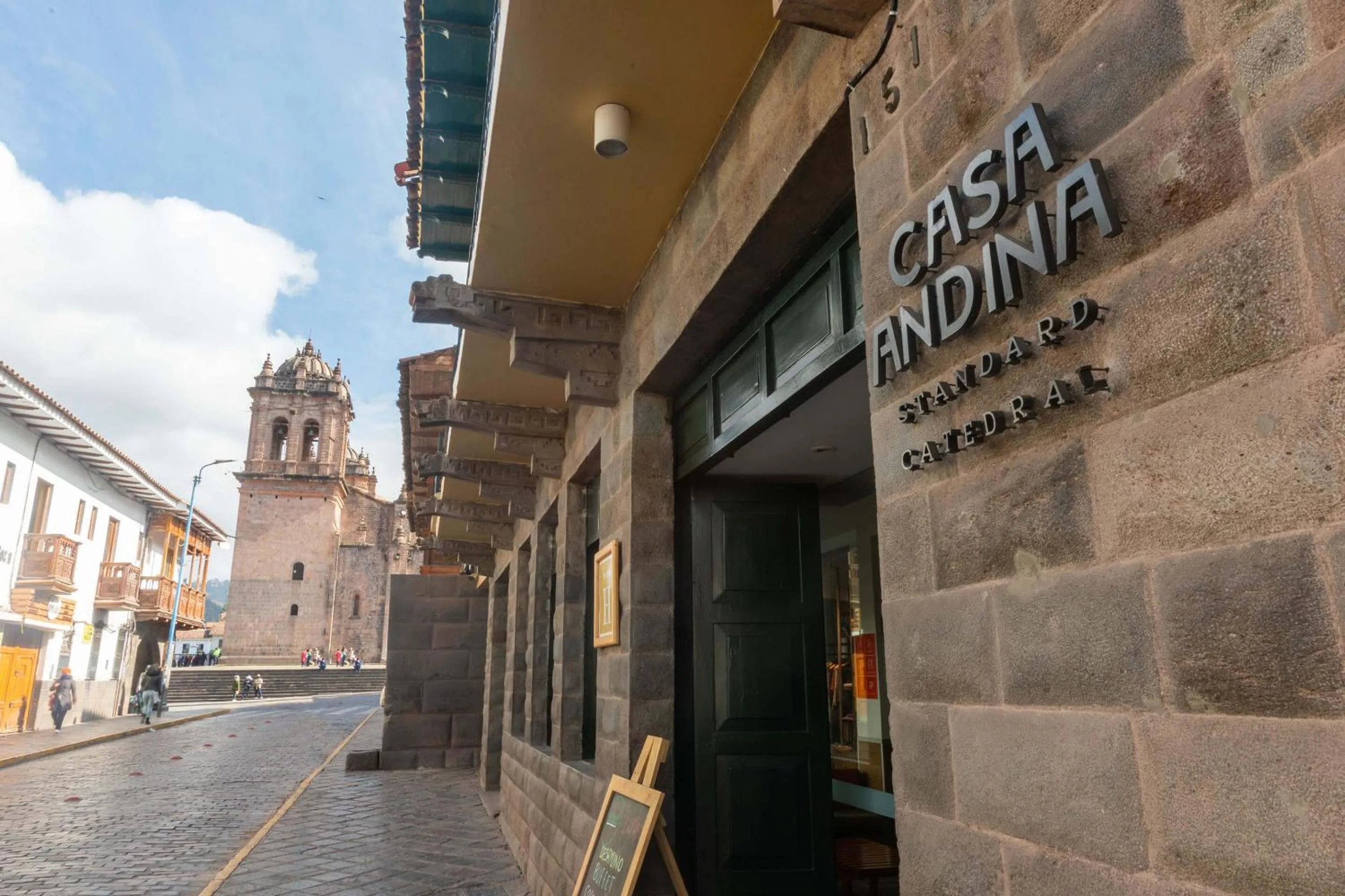 Facade/entrance in Casa Andina Standard Cusco Catedral