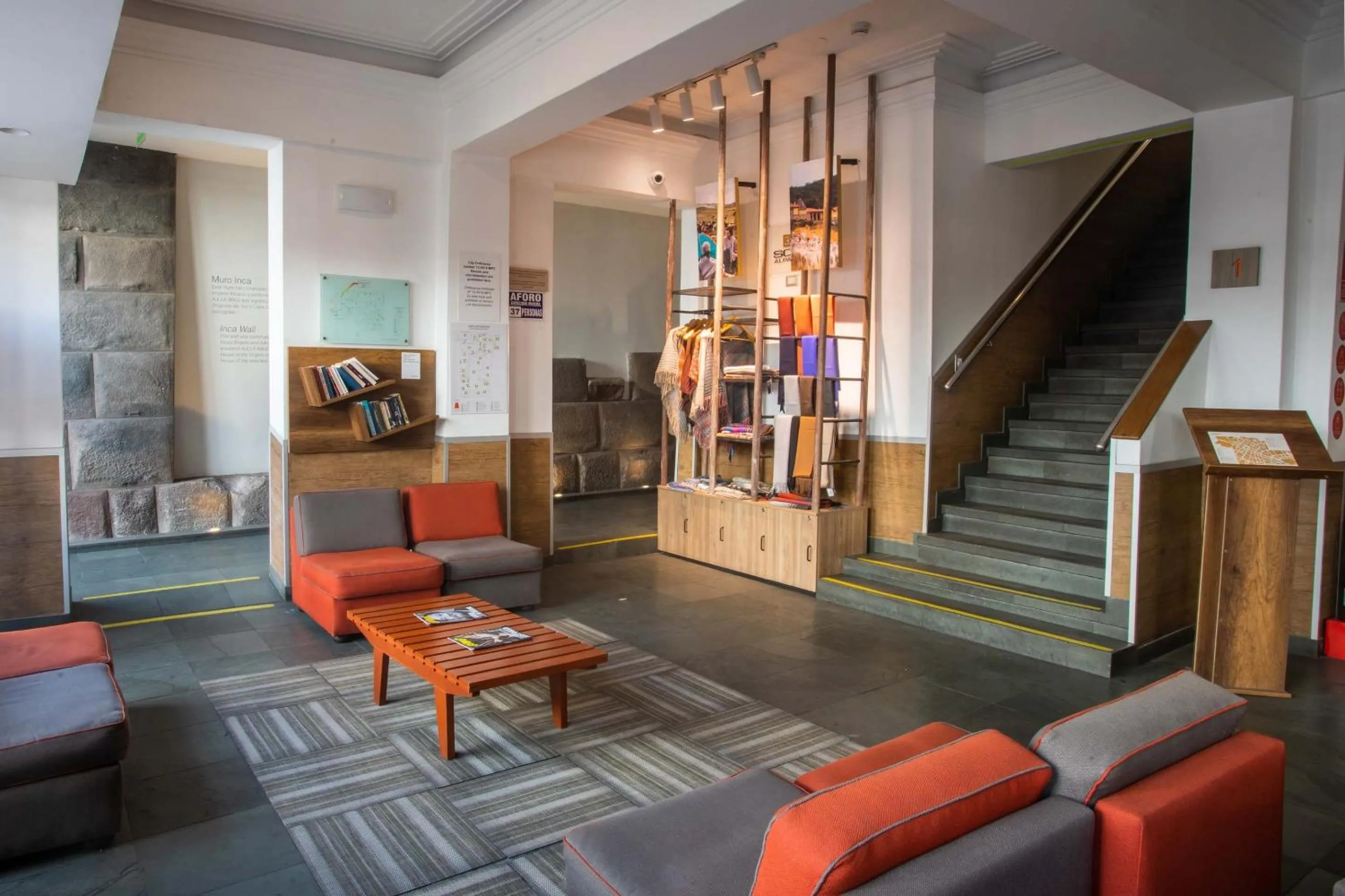 Lobby or reception in Casa Andina Standard Cusco Catedral