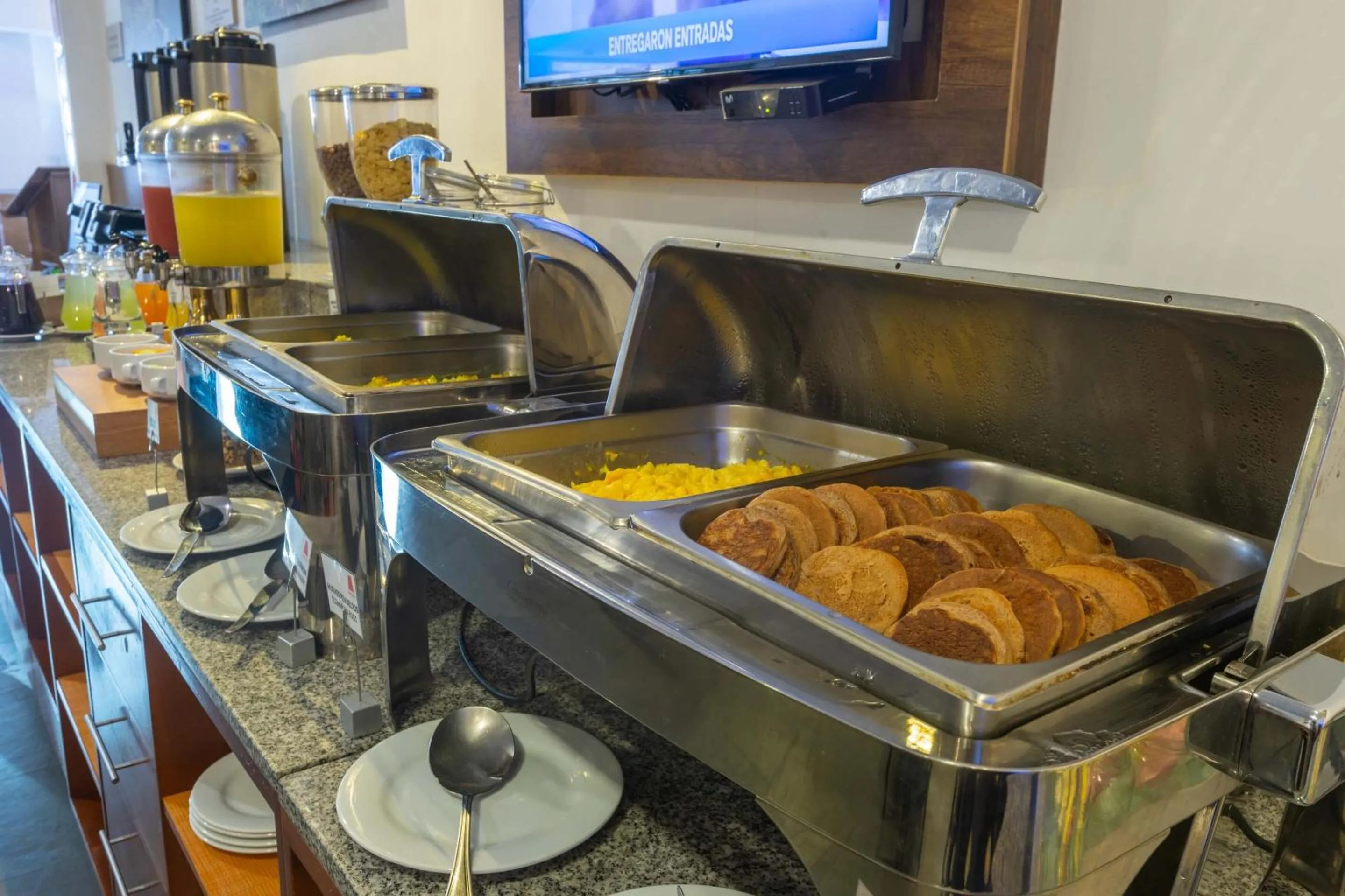 Buffet breakfast in Casa Andina Standard Cusco Catedral