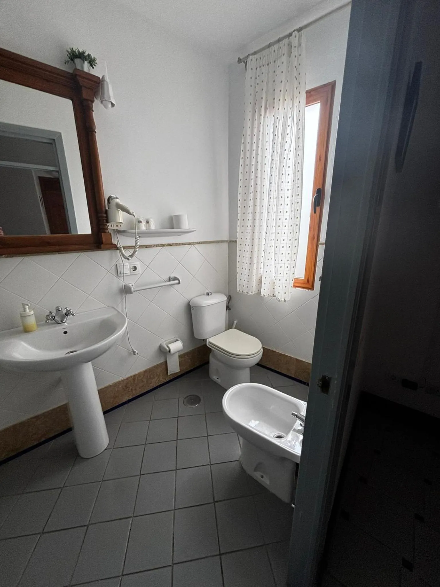 Shower in Hotel Entreolivos