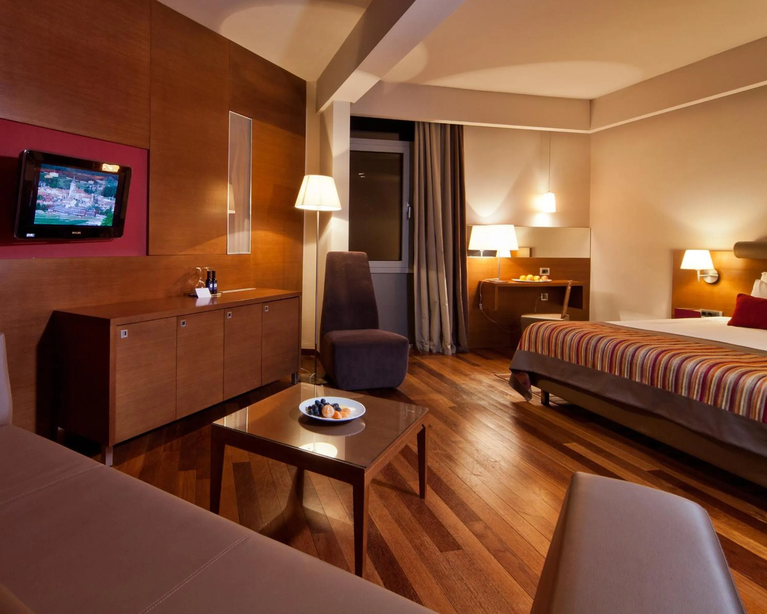 Seating area in Hotel Kaj