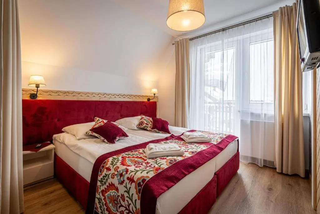 Bed in Pensjonat Dawidek