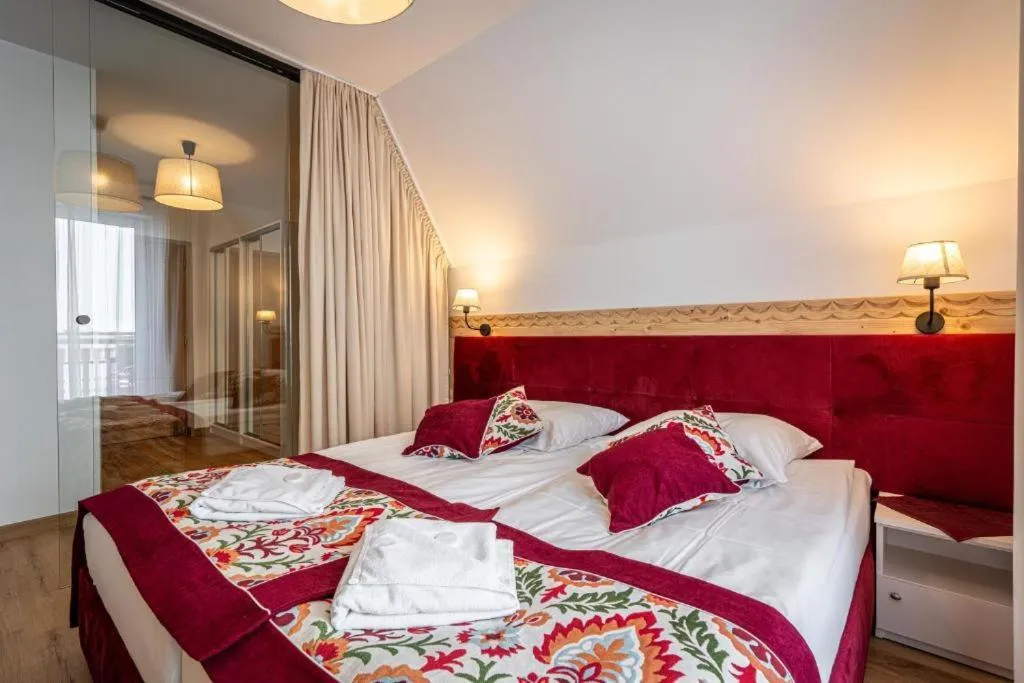 Bed in Pensjonat Dawidek