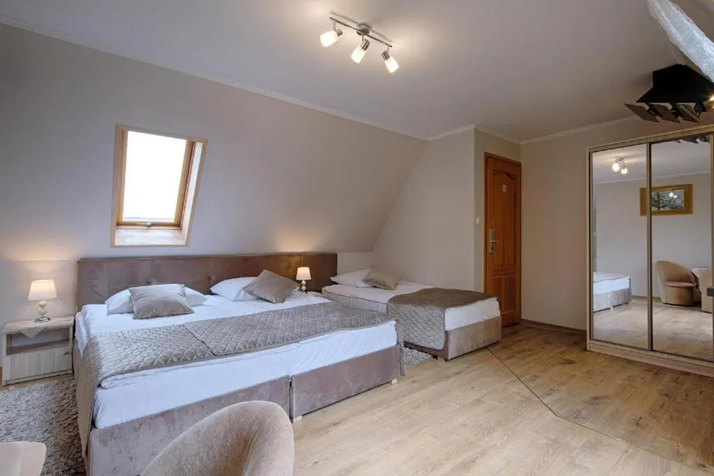 Bed in Pensjonat Dawidek