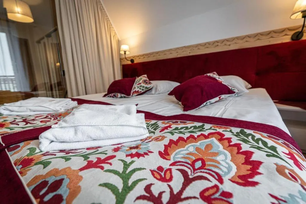 Bed in Pensjonat Dawidek