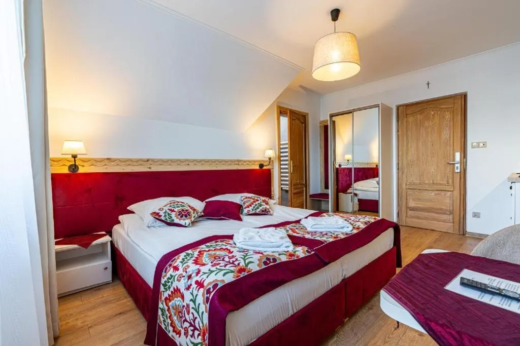 Bed in Pensjonat Dawidek