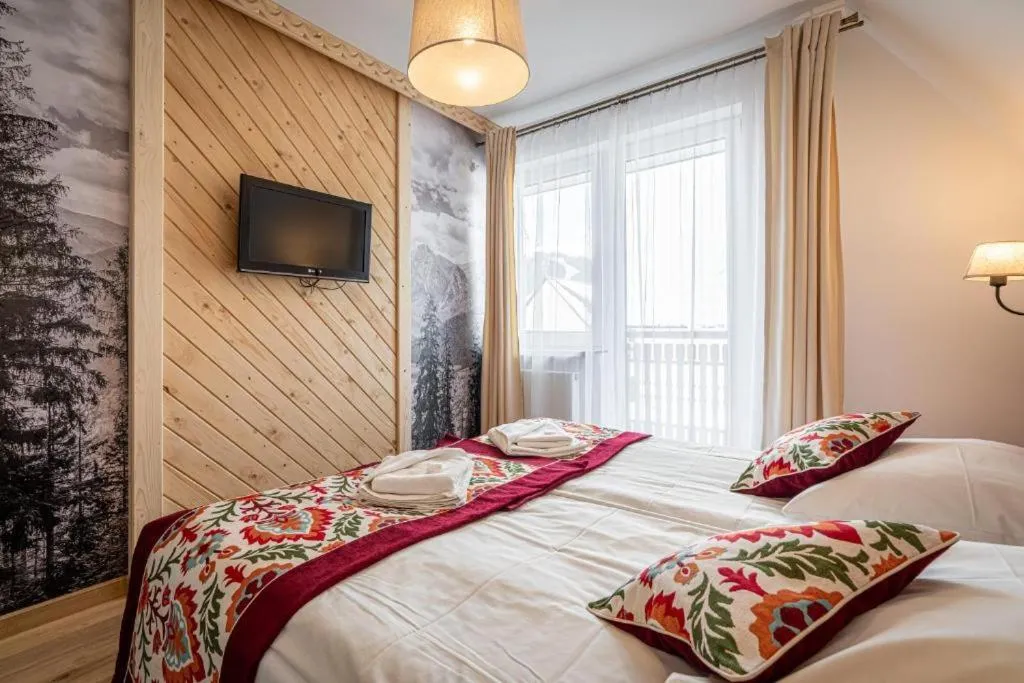 Bed in Pensjonat Dawidek