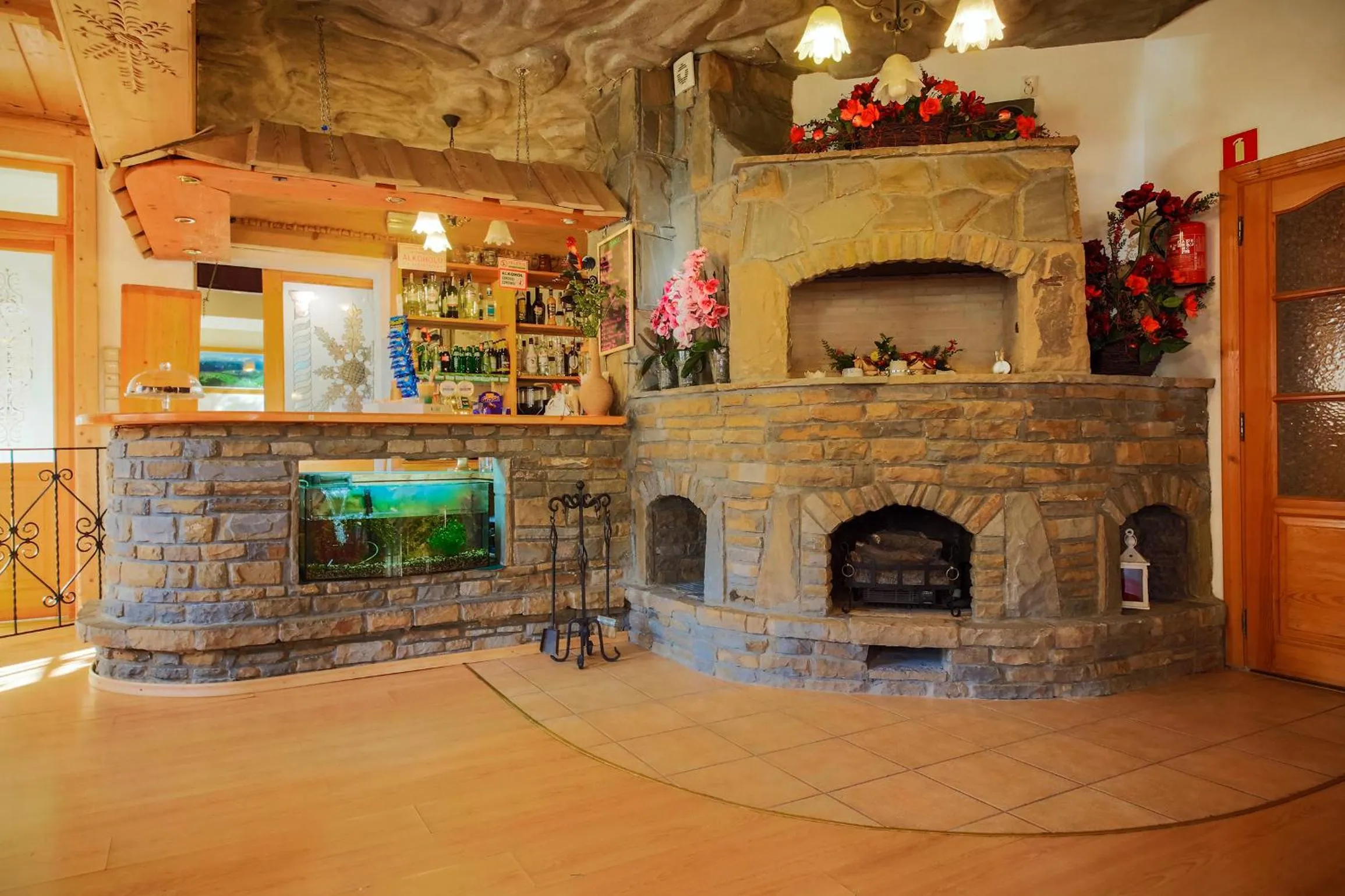 Lounge or bar in Pensjonat Dawidek