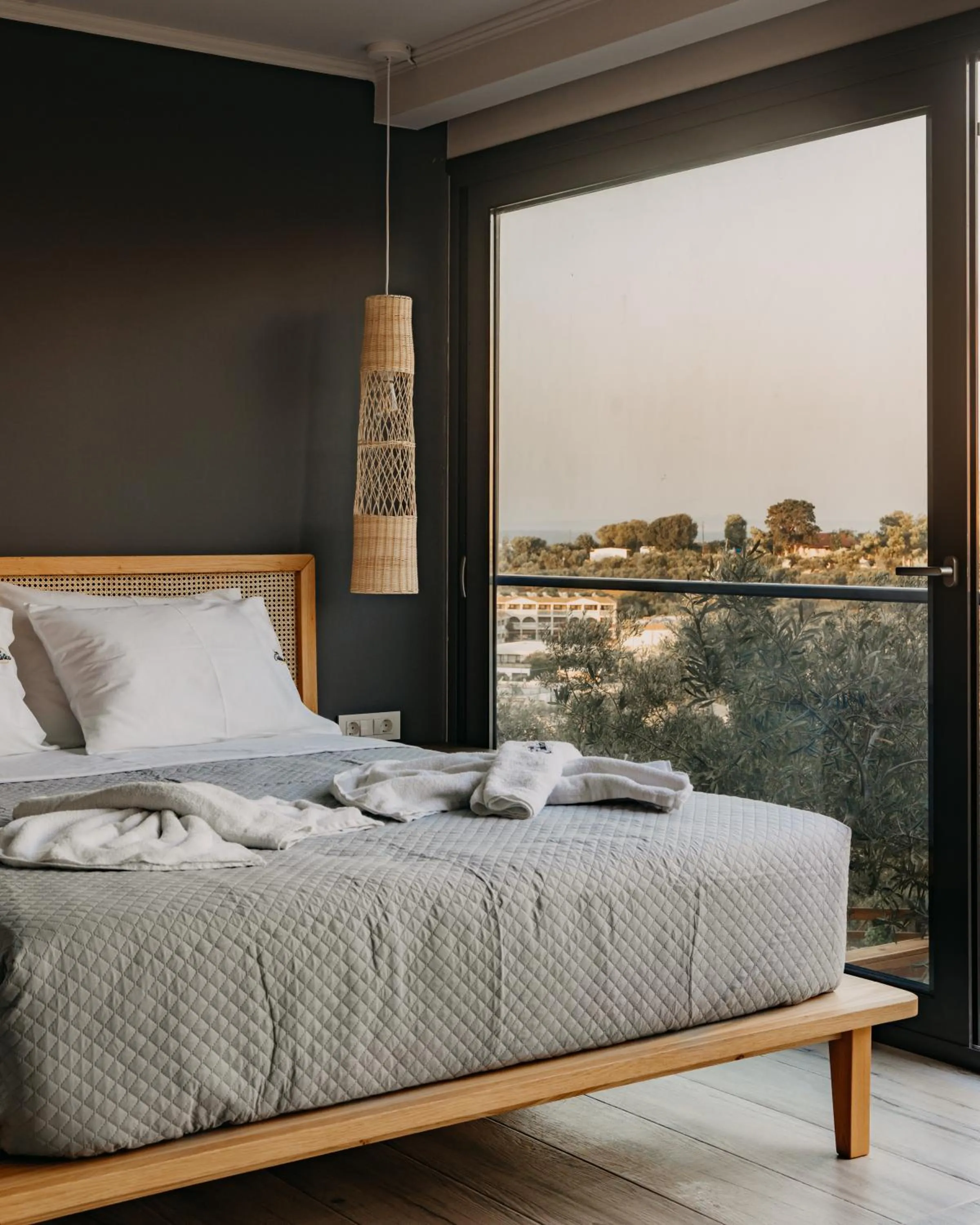 Bed in Zante Calinica Hotel