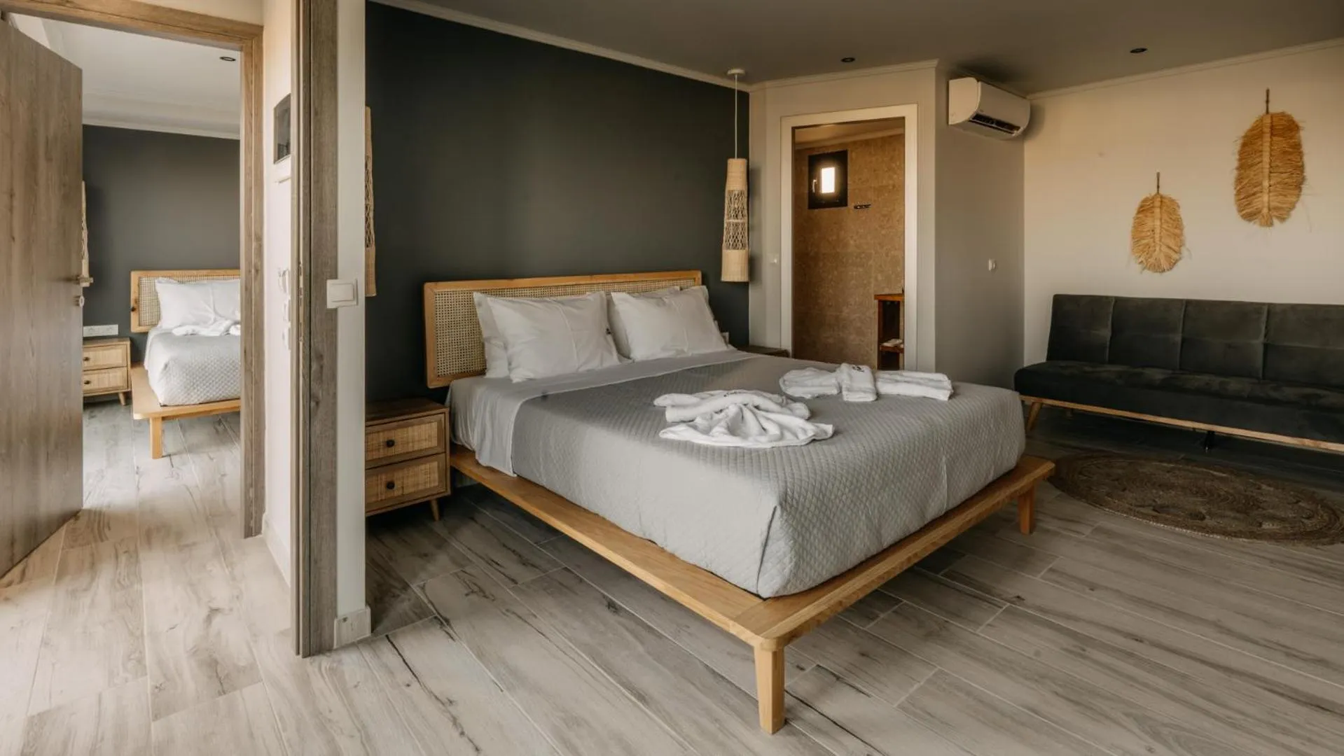 Bedroom, Bed in Zante Calinica Hotel