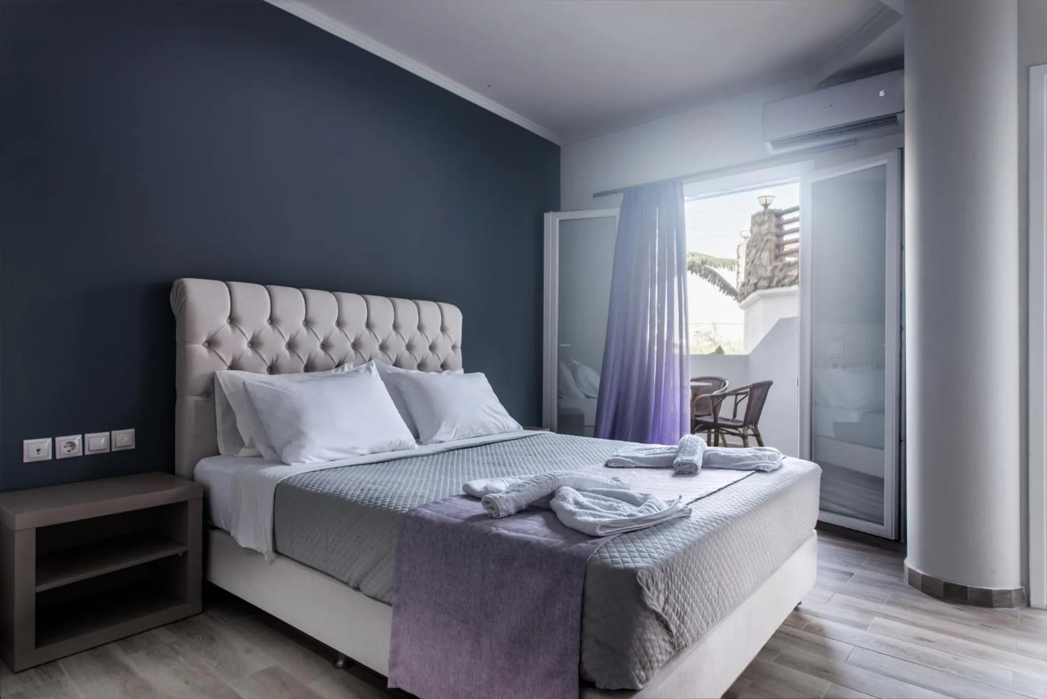 Bed in Zante Calinica Hotel