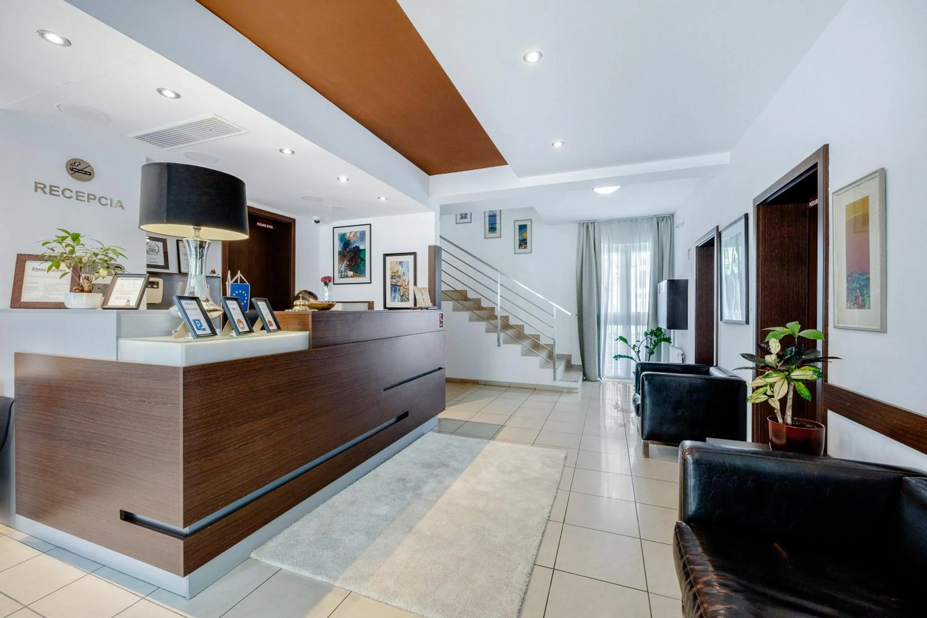 Lobby or reception in Hotel ANTARES