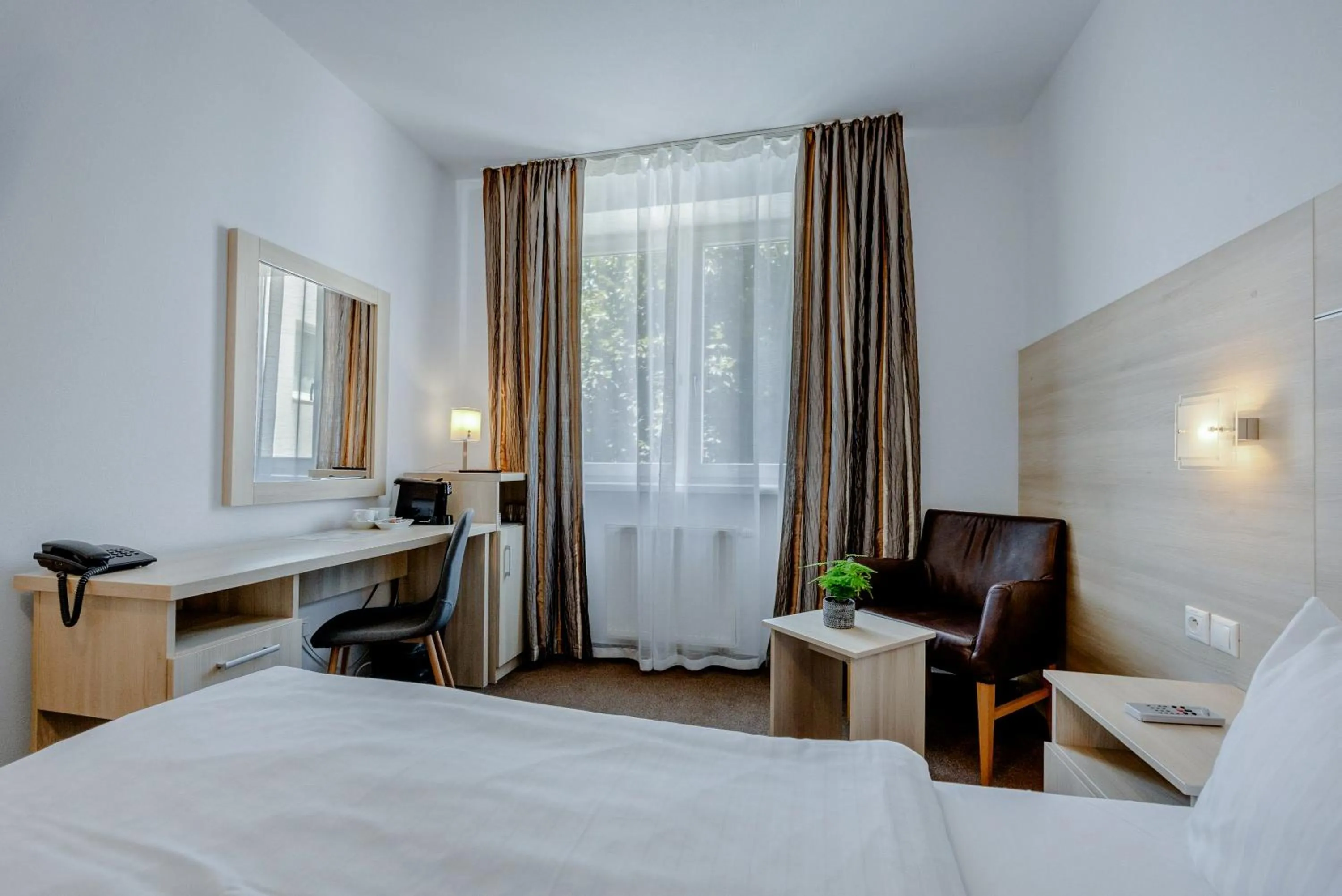 Bed in Hotel ANTARES