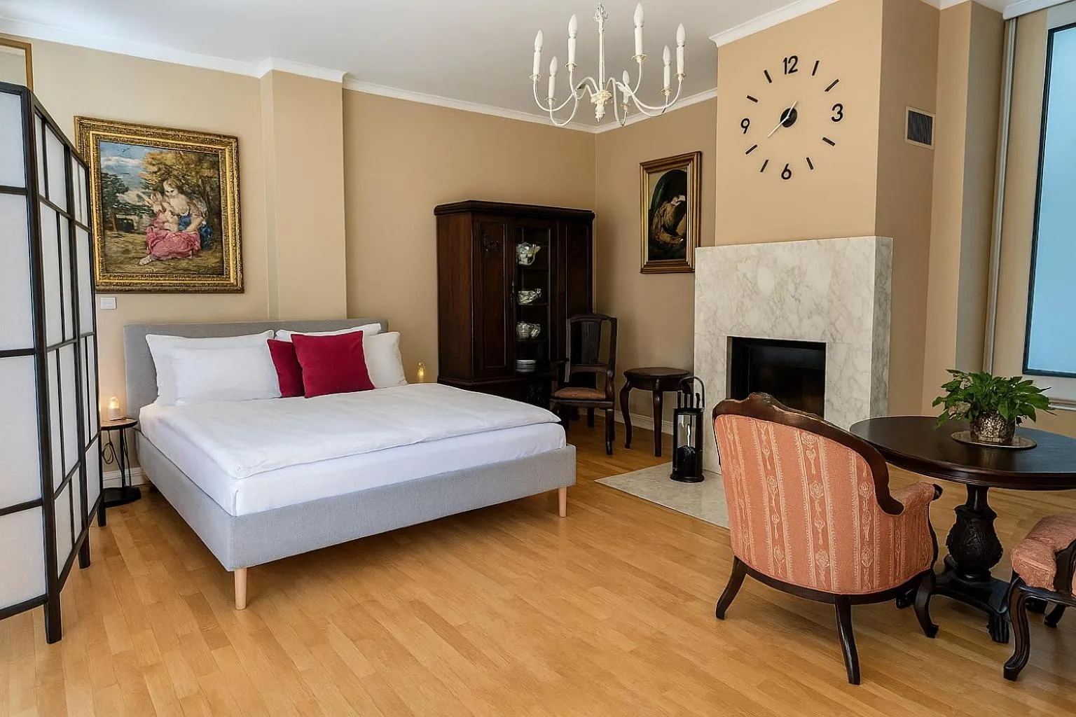 Bed in Hotel ANTARES