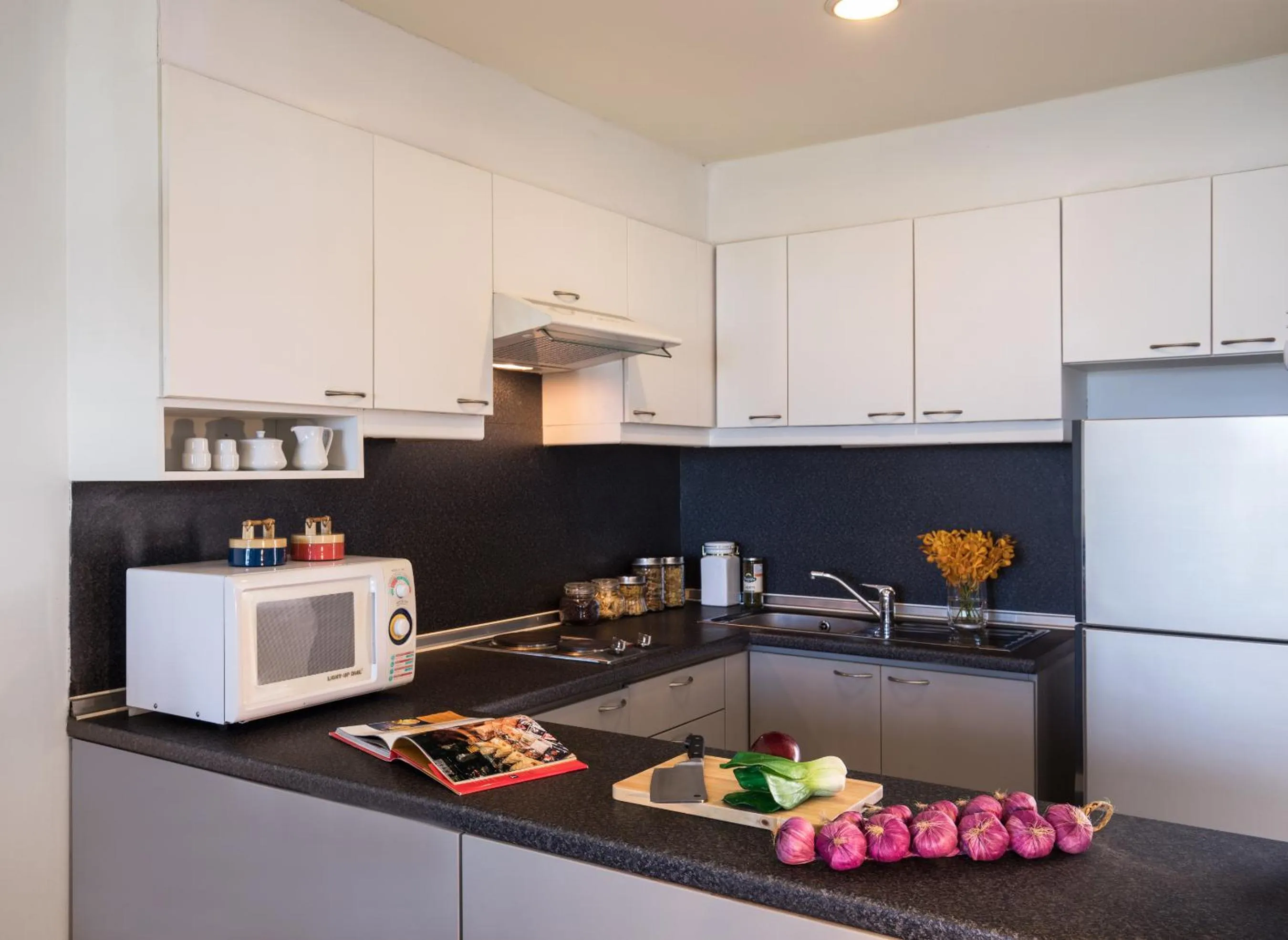 Kitchen or kitchenette in Somerset Vientiane