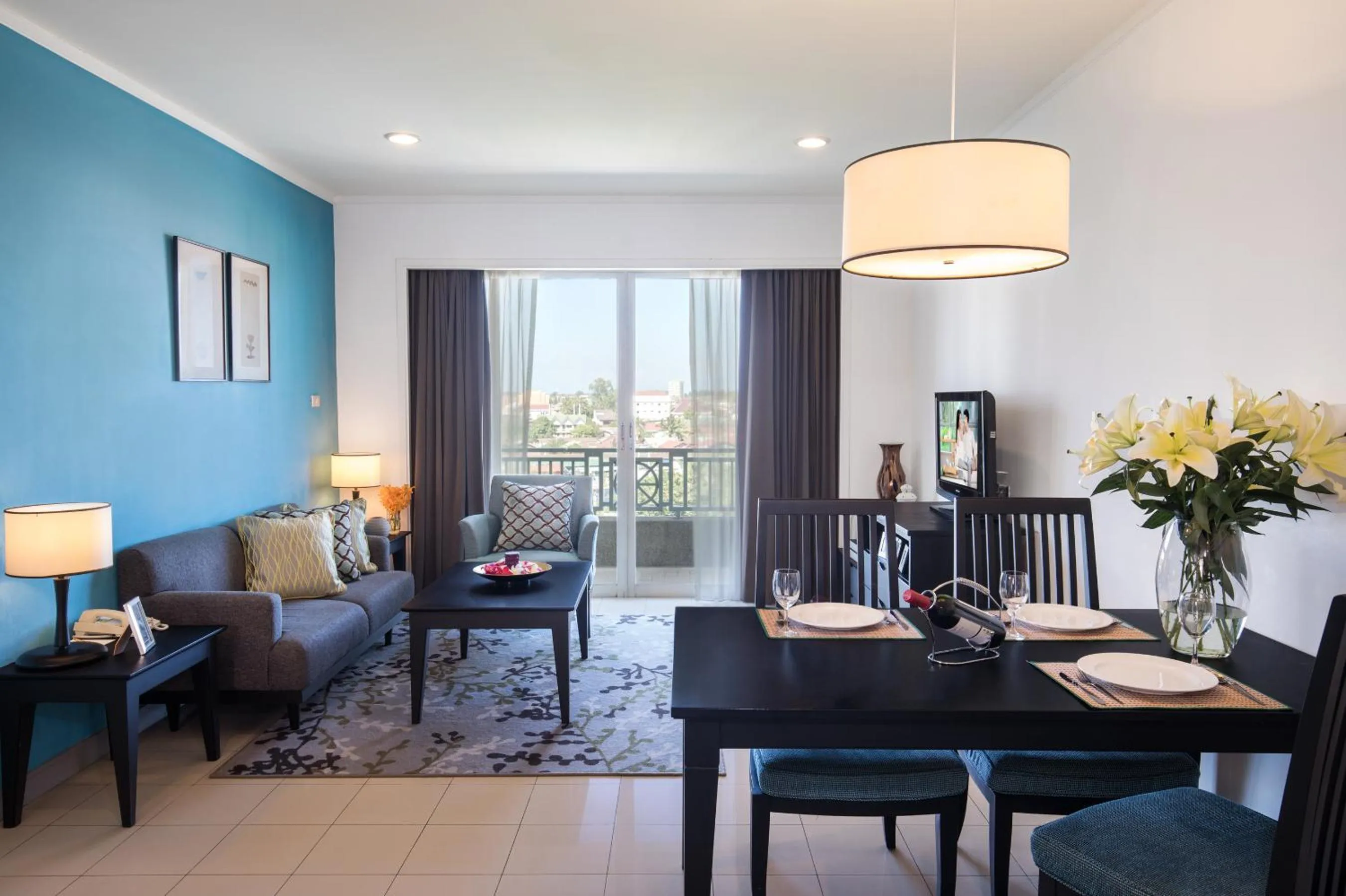 Living room in Somerset Vientiane