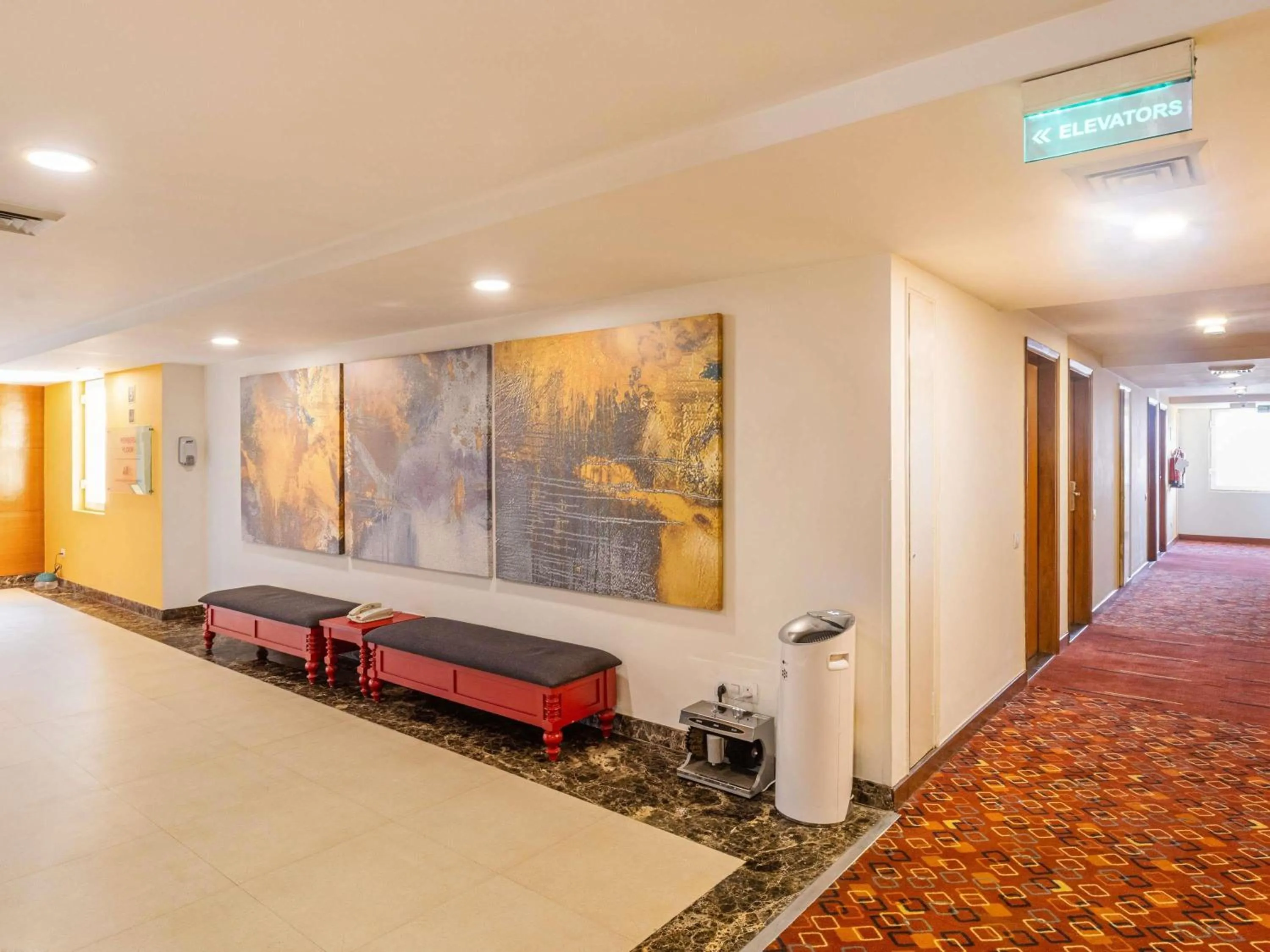 Bedroom in ibis Gurgaon Golf Course Road - An Accor Brand