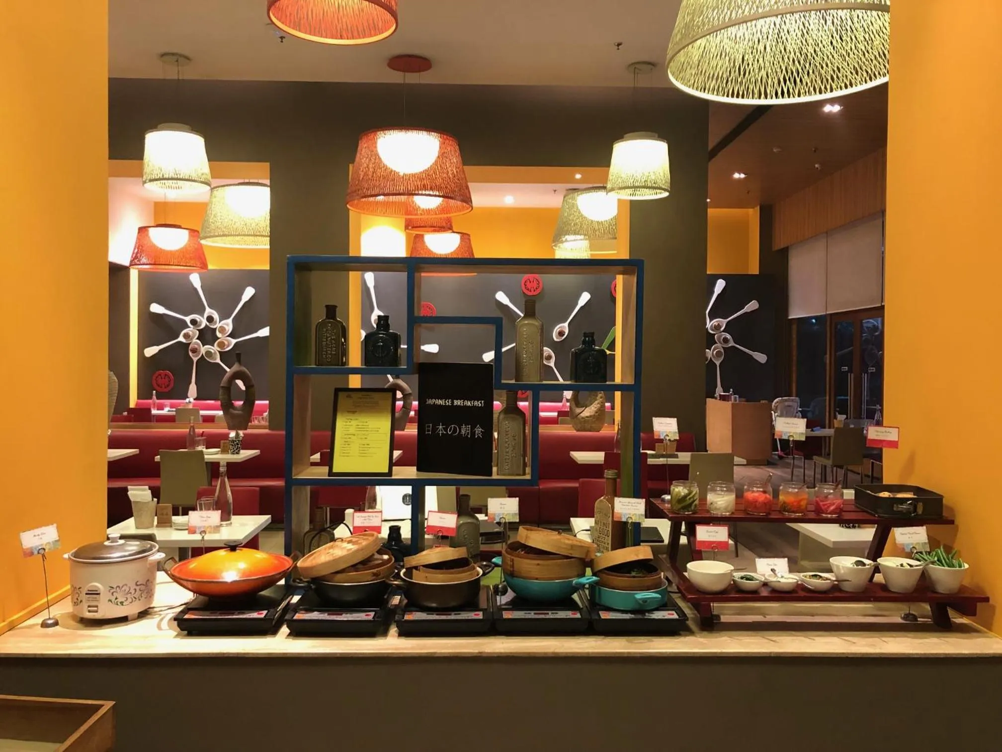 Buffet breakfast in ibis Gurgaon Golf Course Road - An Accor Brand