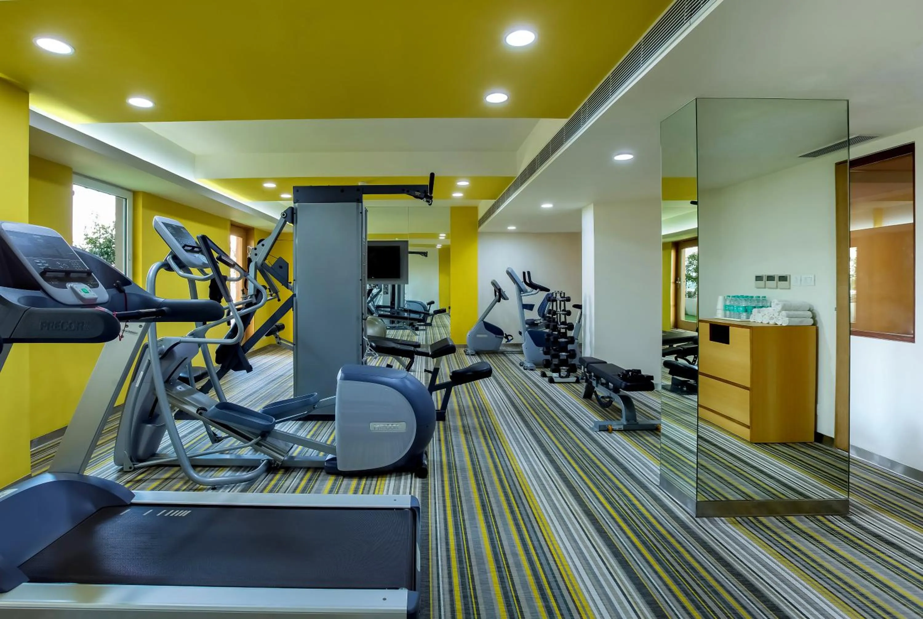 Fitness centre/facilities in ibis Gurgaon Golf Course Road - An Accor Brand