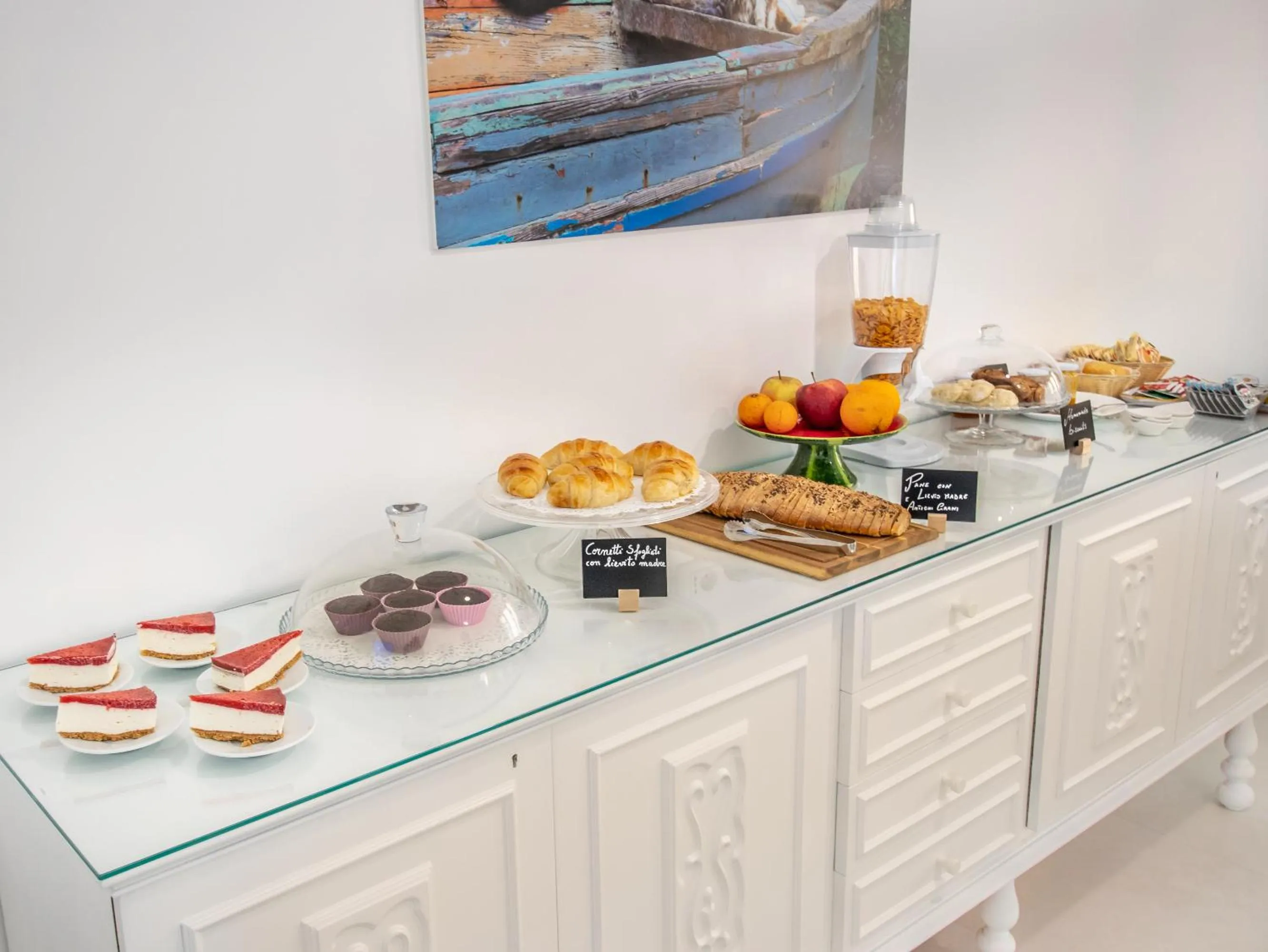 Food and drinks in Hybla Major B&B